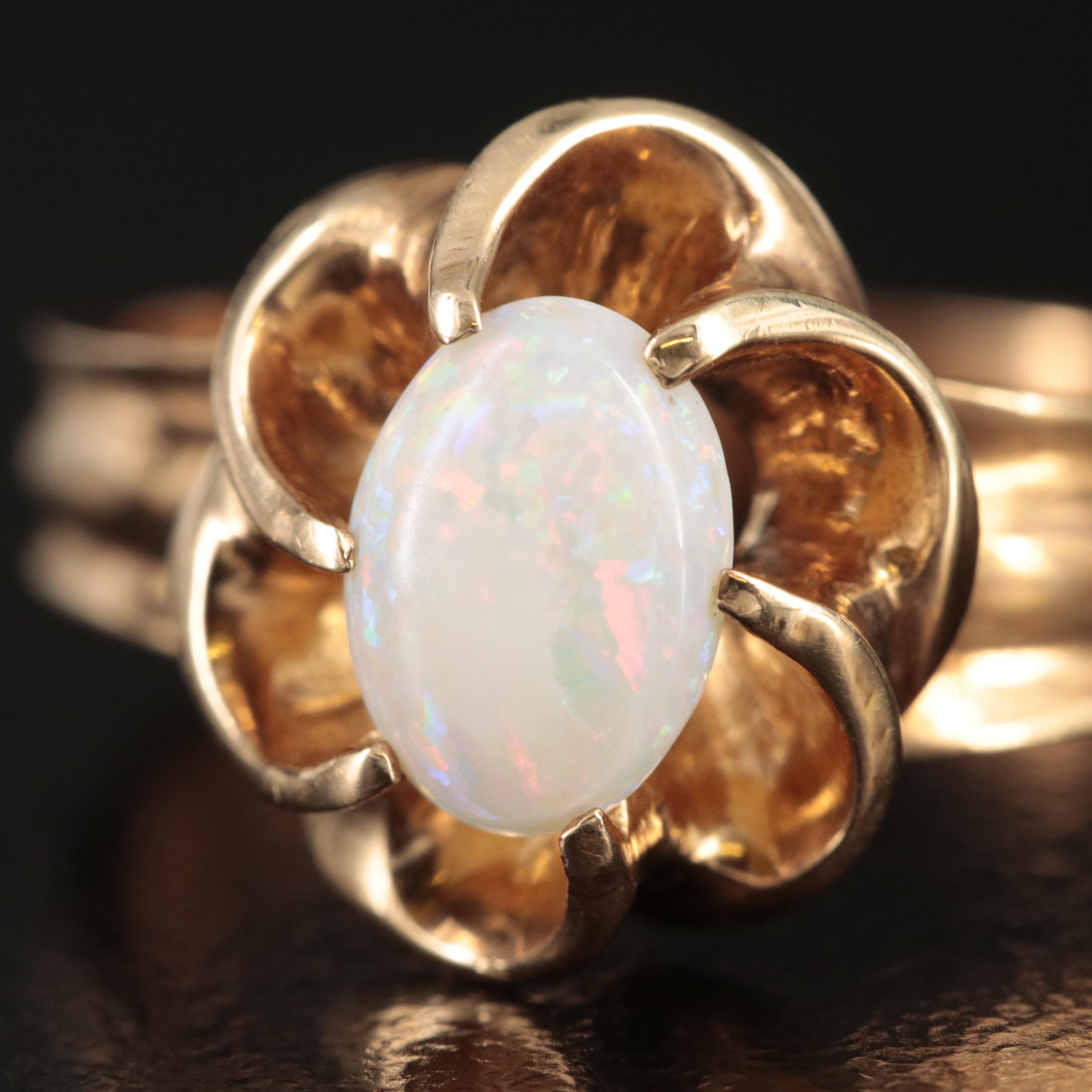 14K Opal Ring