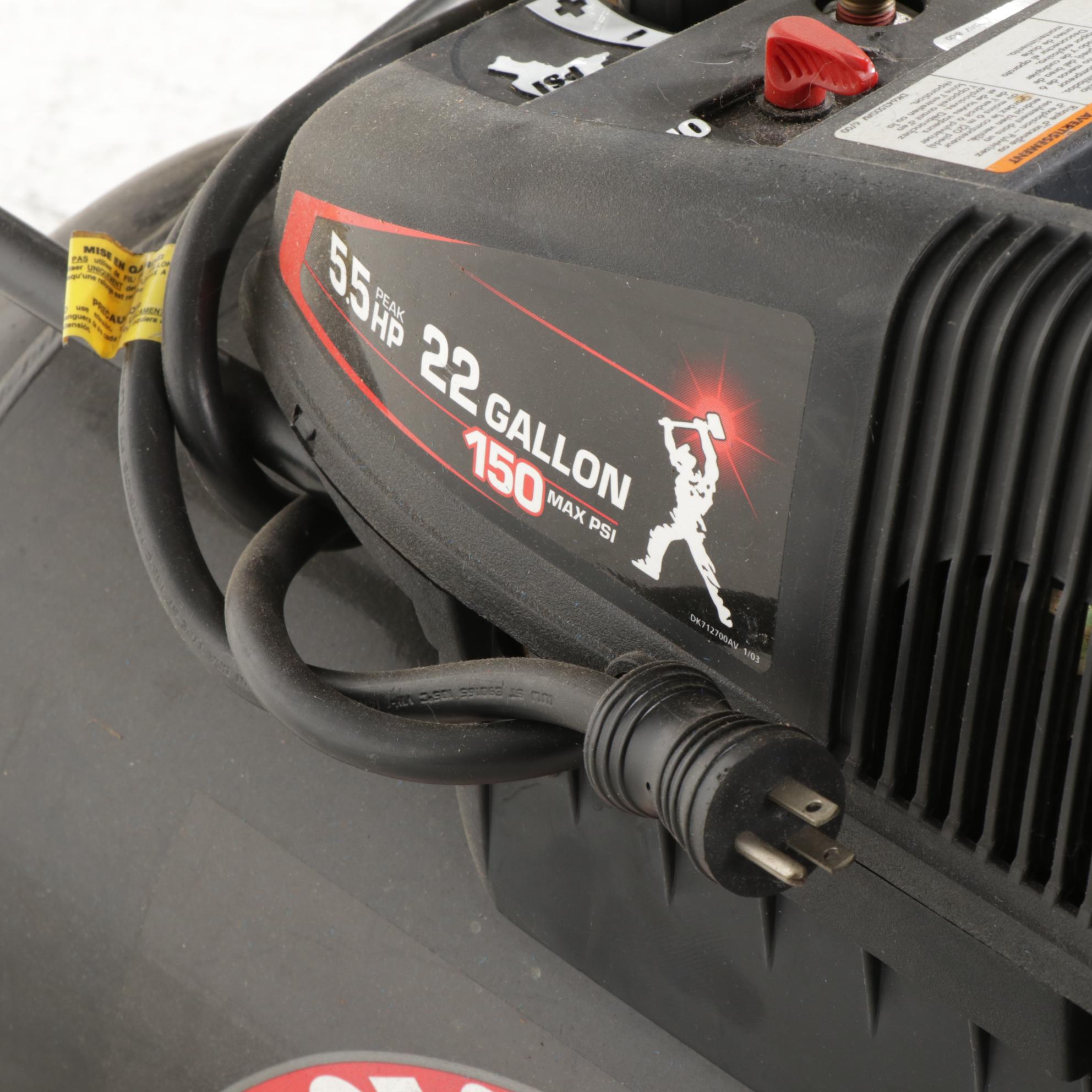 Campbell Hausfeld "Iron Force" 22-Gallon Air Compressor