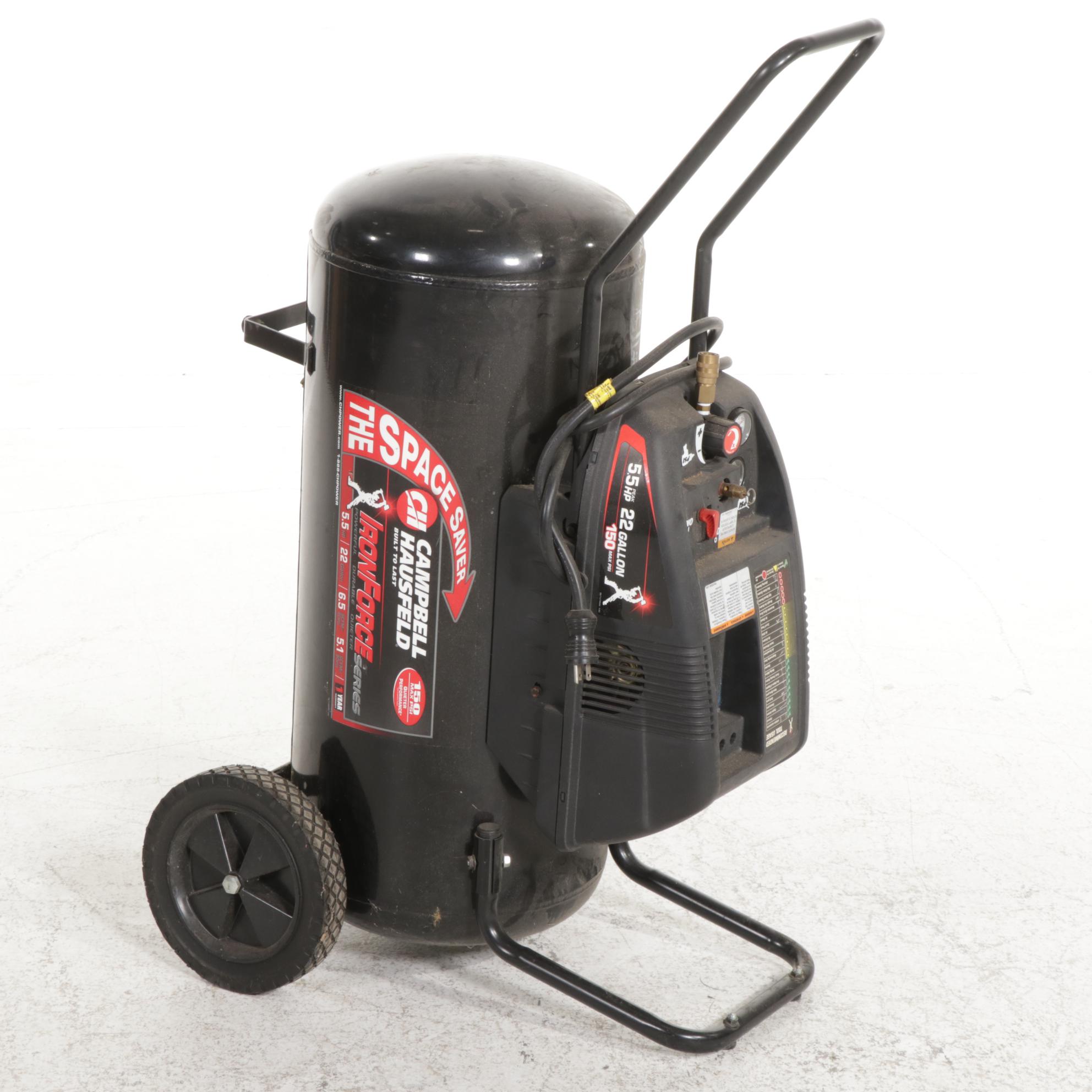 Campbell Hausfeld "Iron Force" 22-Gallon Air Compressor