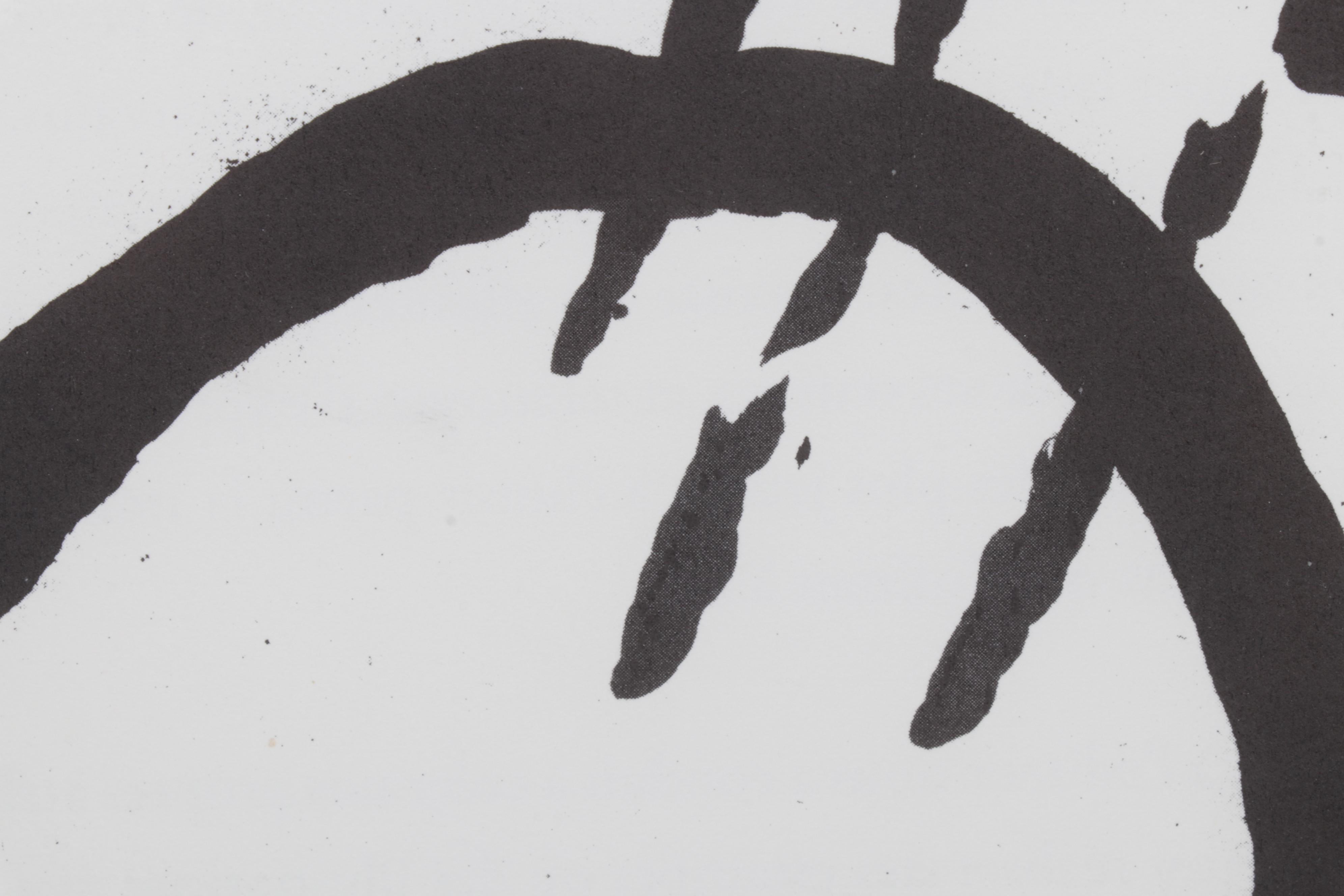 Offset Lithograph After Tal-Coat "Grande Vestige" From "Maeght Éditeur," 1973