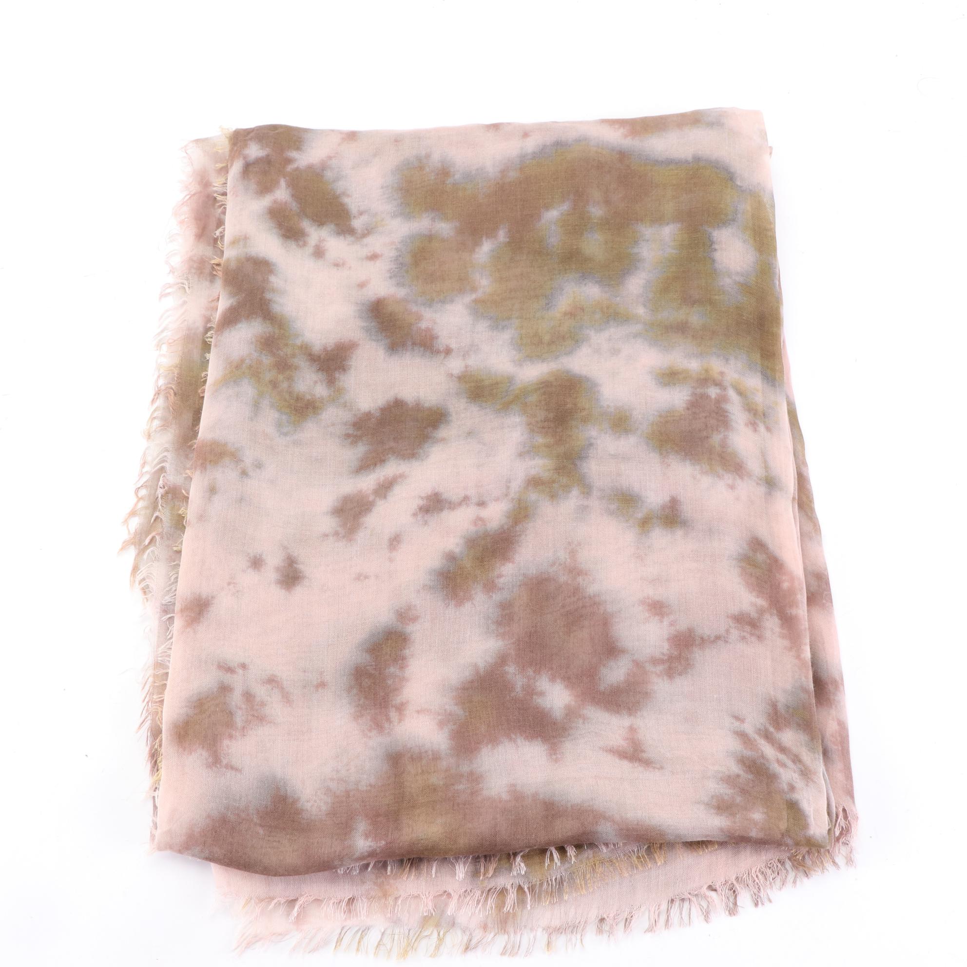 Tilo and Other Hand-Dyed and Graphic Print Scarf Wraps