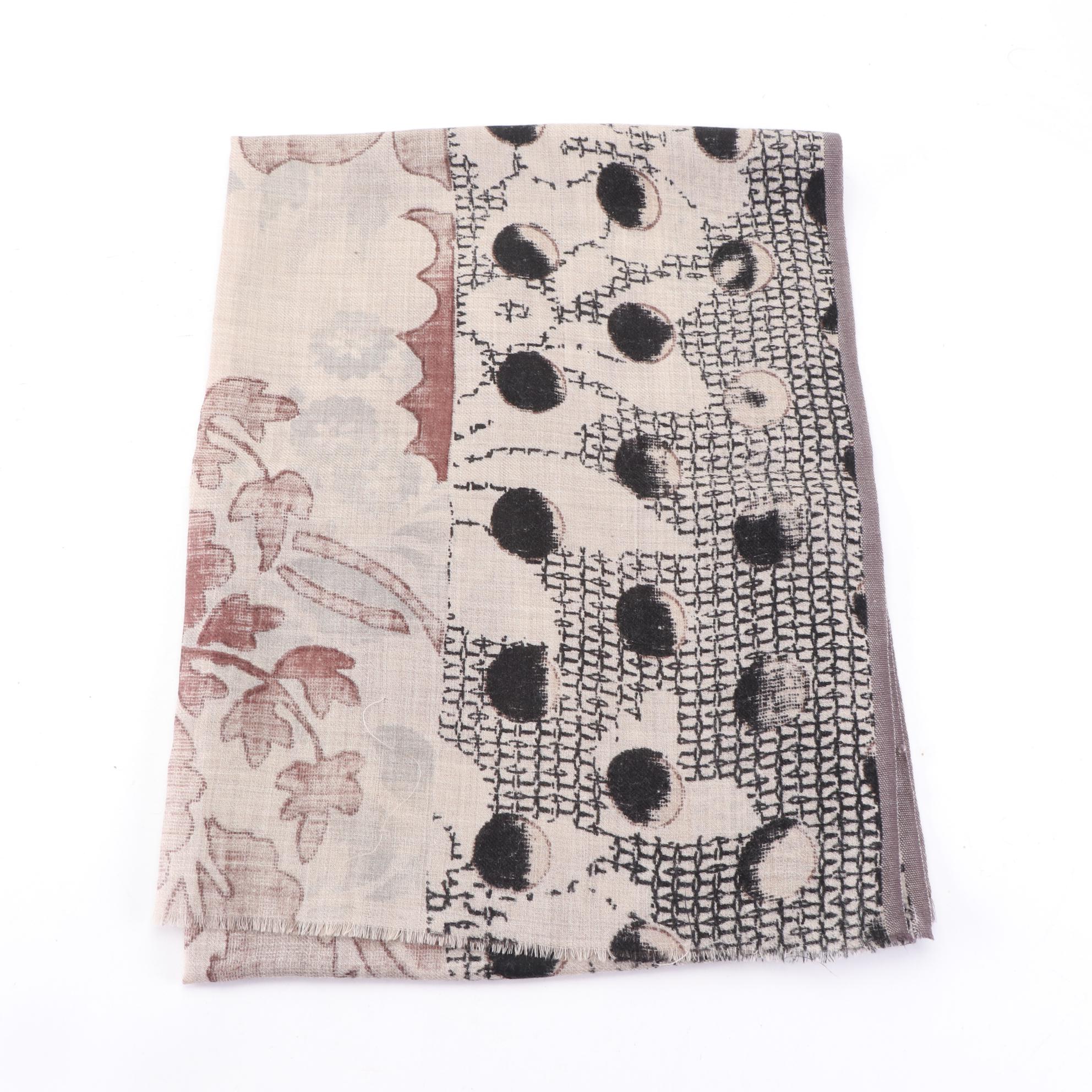 Tilo and Other Hand-Dyed and Graphic Print Scarf Wraps