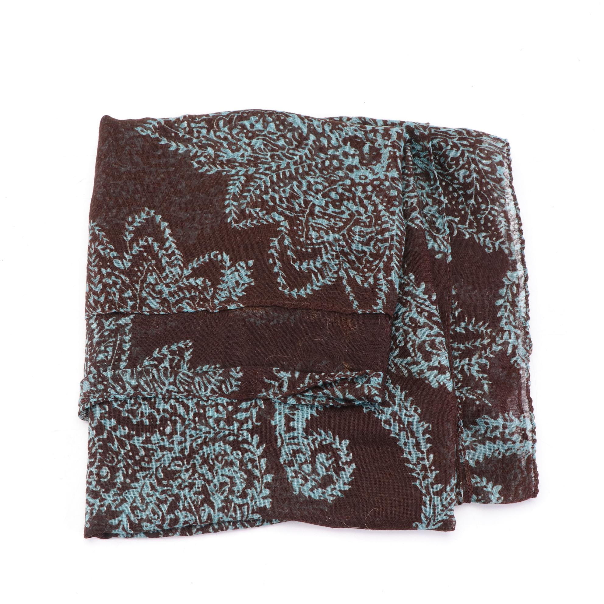 Tilo and Other Hand-Dyed and Graphic Print Scarf Wraps