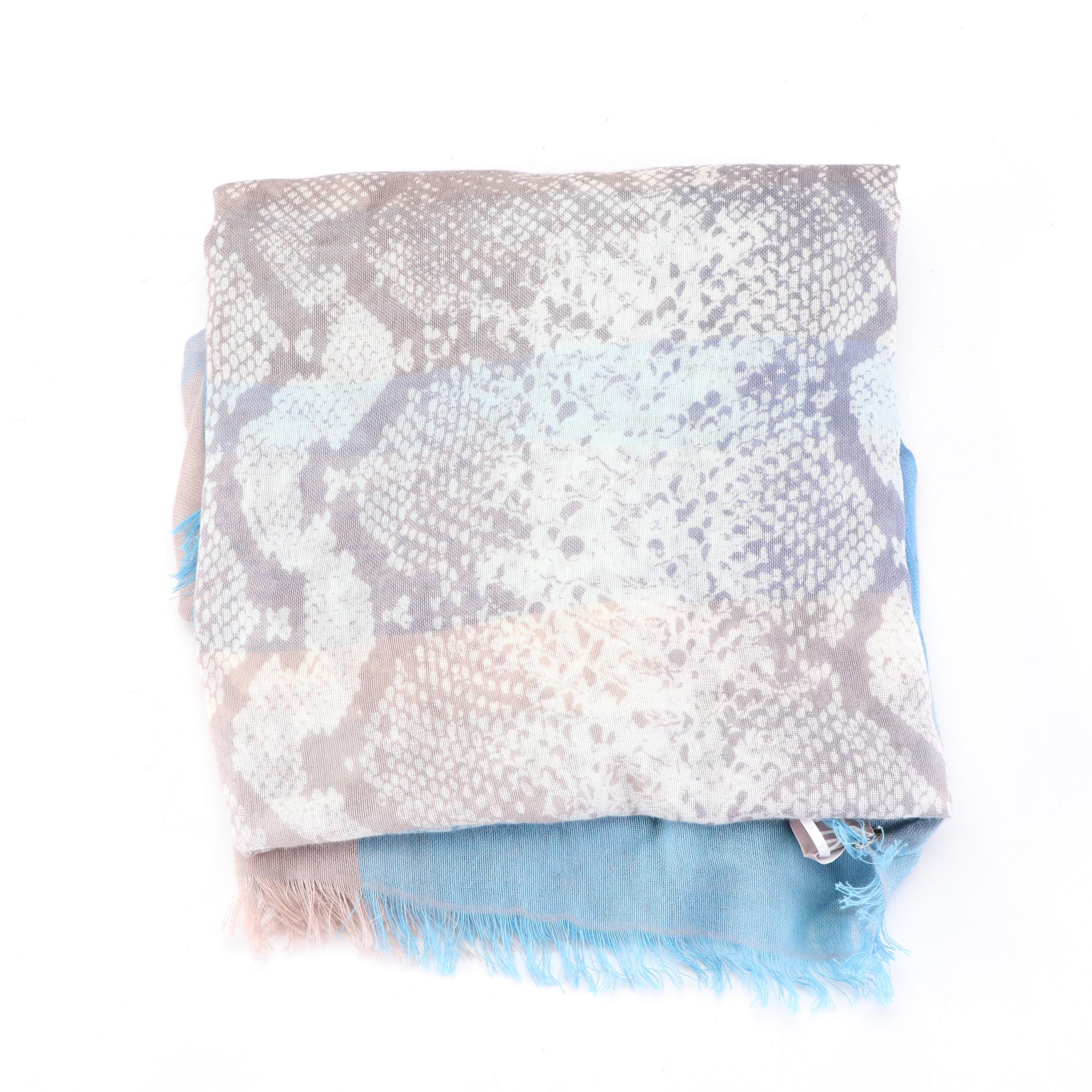Tilo and Other Hand-Dyed and Graphic Print Scarf Wraps
