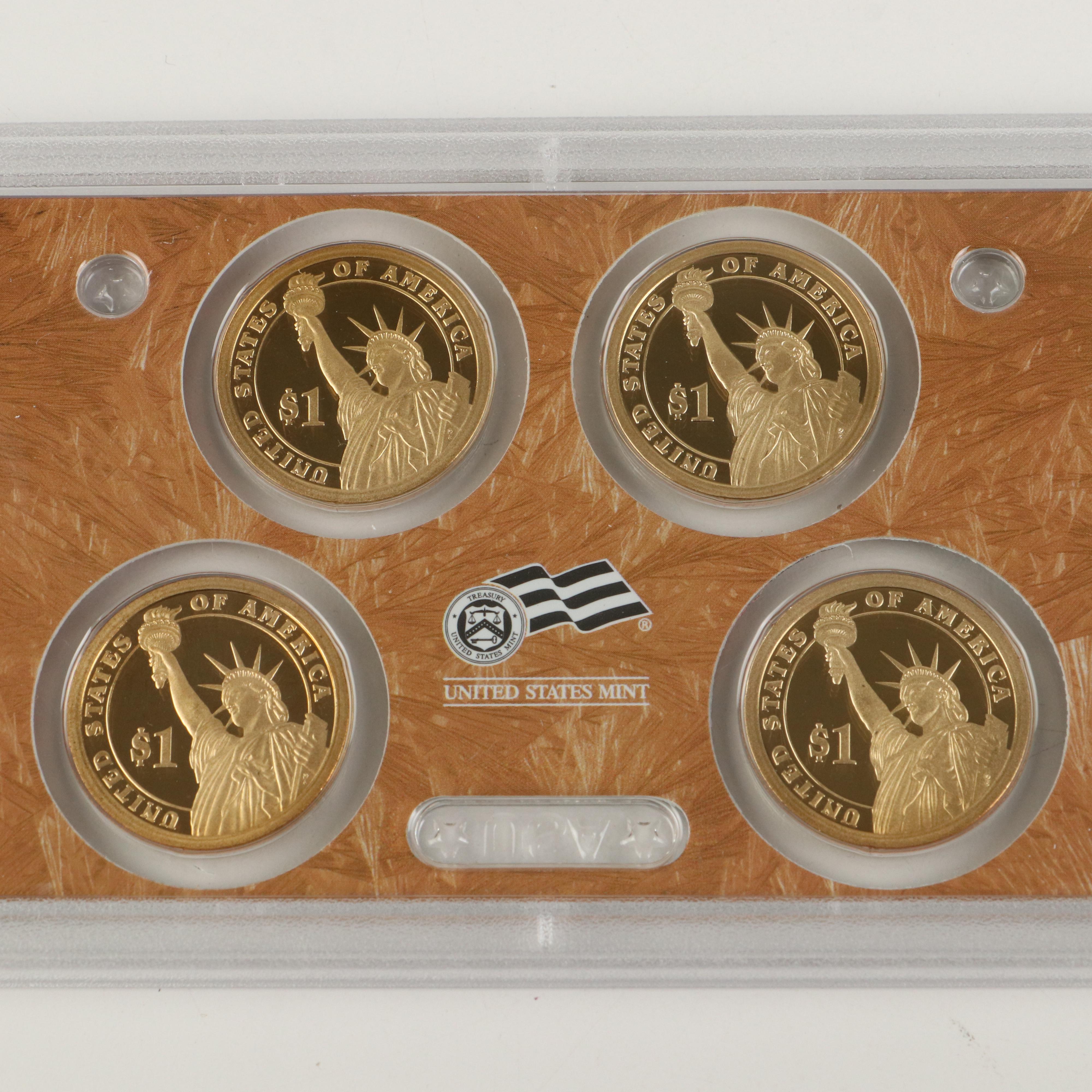 Group of Four United States Proof Sets