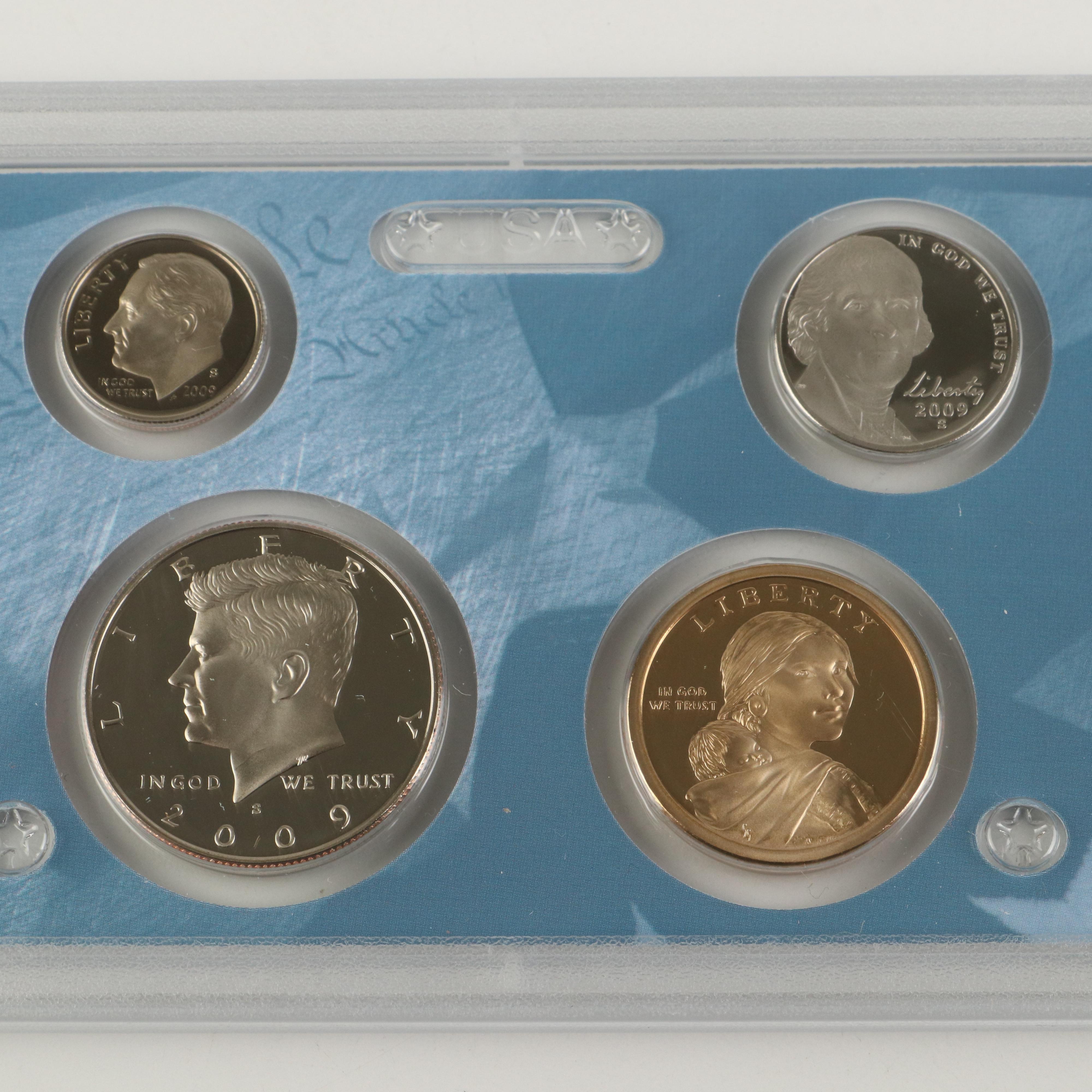Group of Four United States Proof Sets