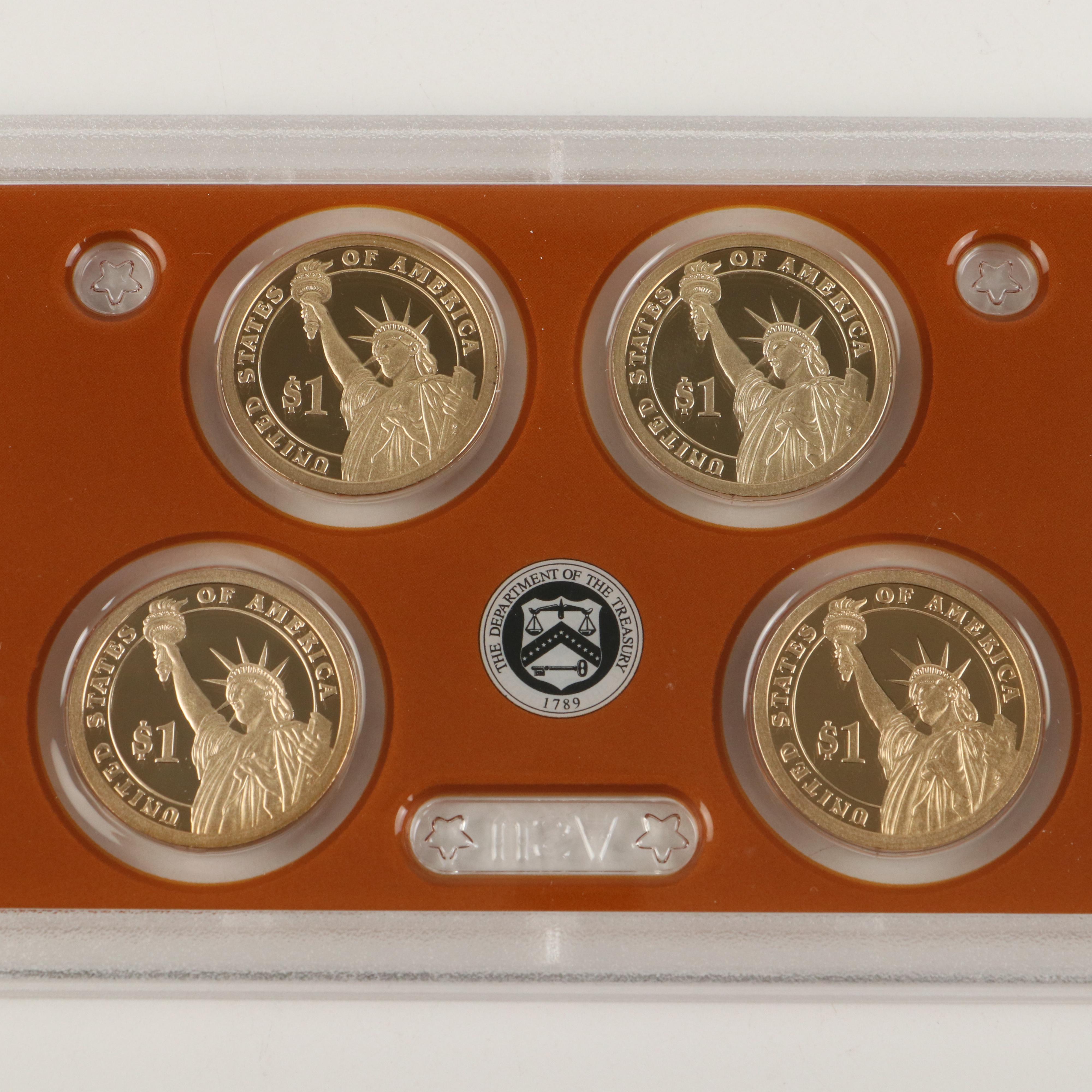 Group of Four United States Proof Sets