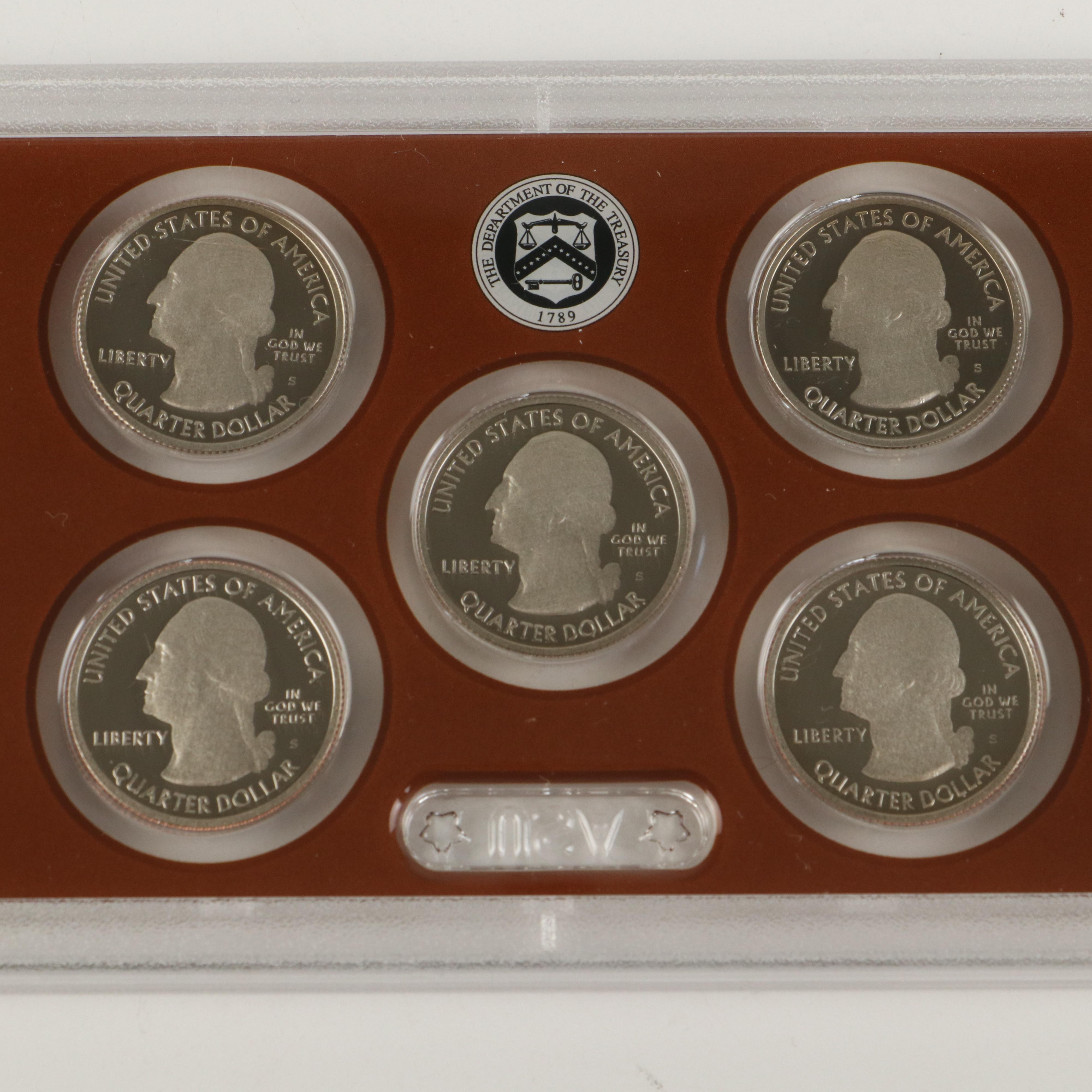 Group of Four United States Proof Sets