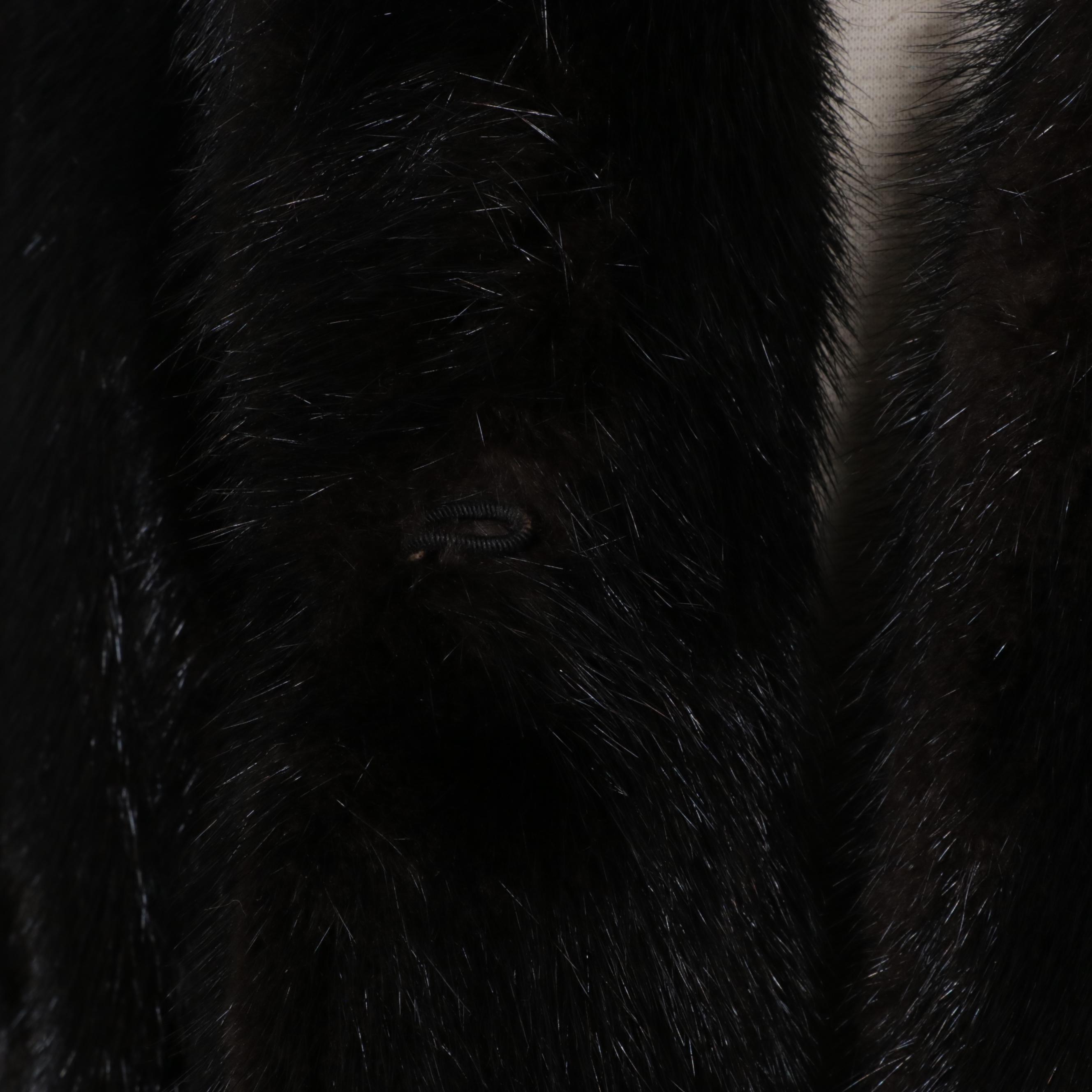 Dark Ranch Mink Fur Coat