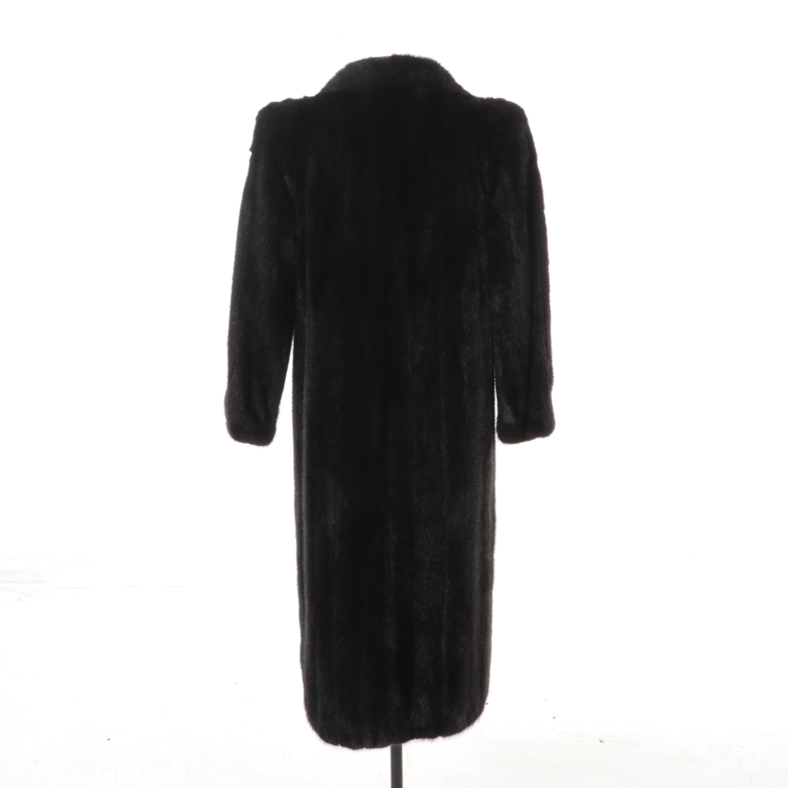 Dark Ranch Mink Fur Coat