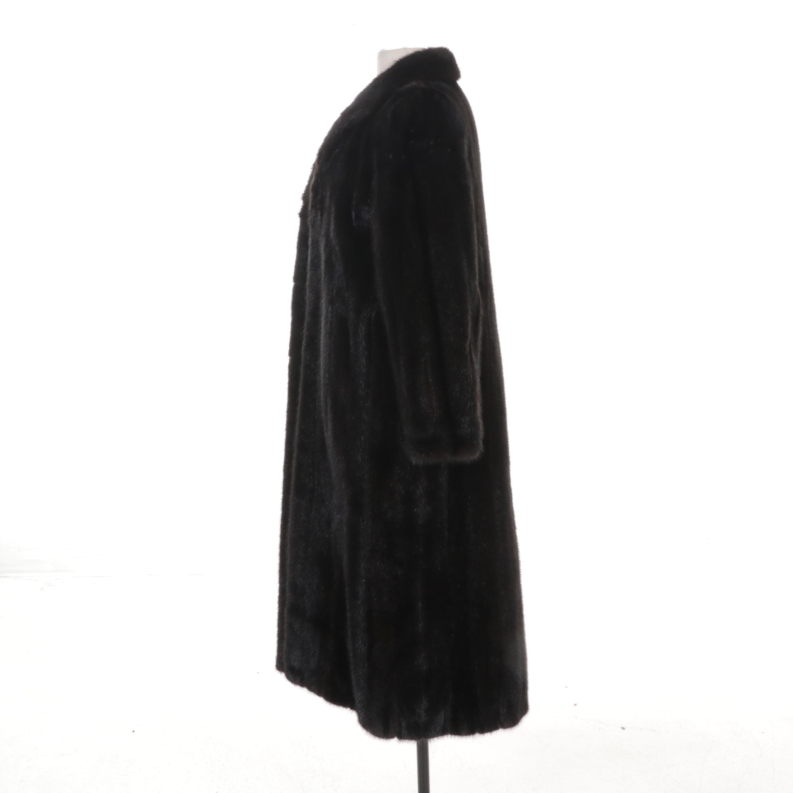 Dark Ranch Mink Fur Coat