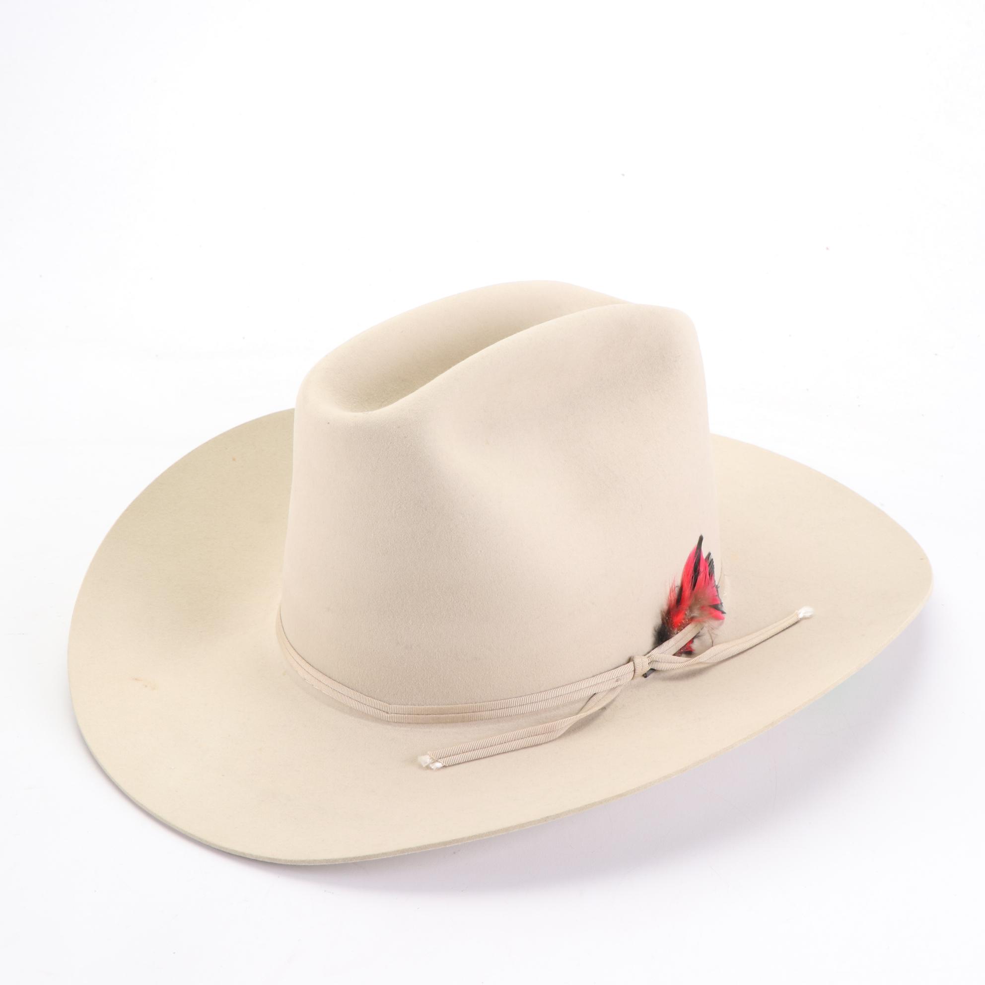 Bailey 50X Beaver Fur Felt and 20X Shantung Straw Western Hats