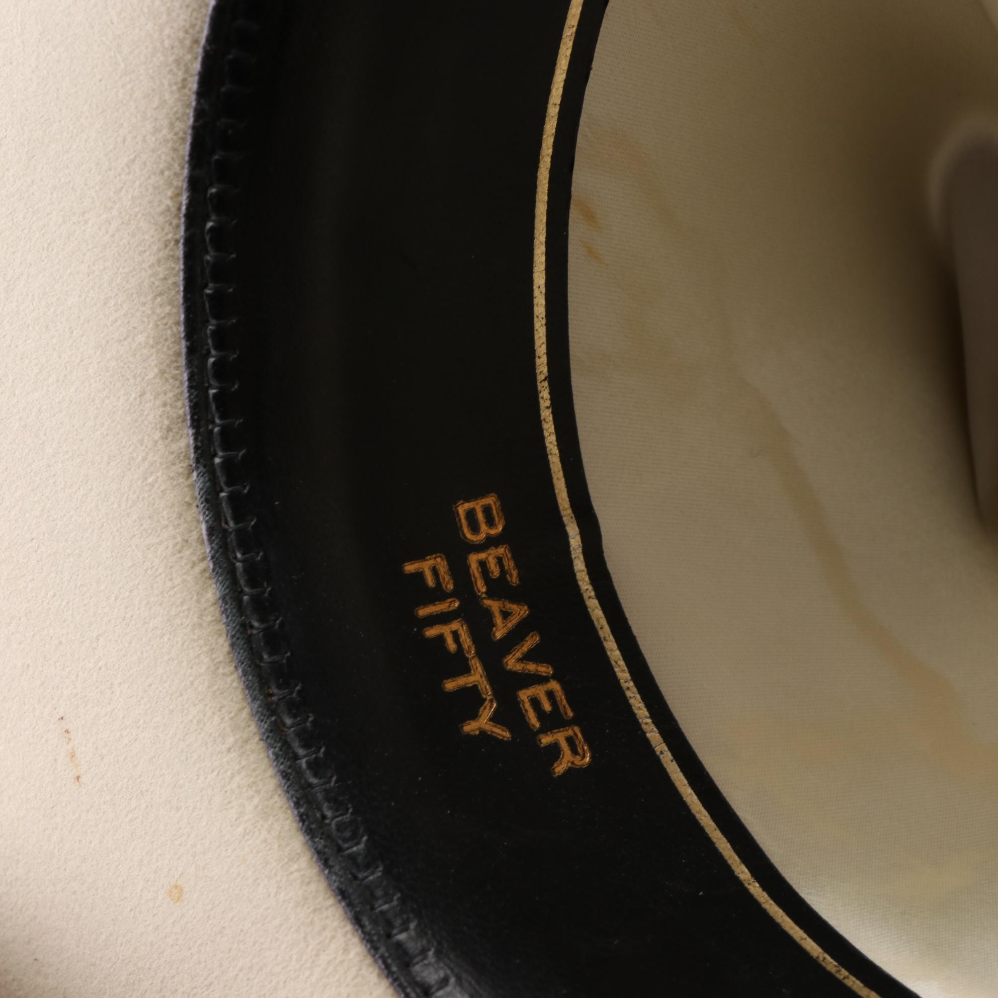 Bailey 50X Beaver Fur Felt and 20X Shantung Straw Western Hats