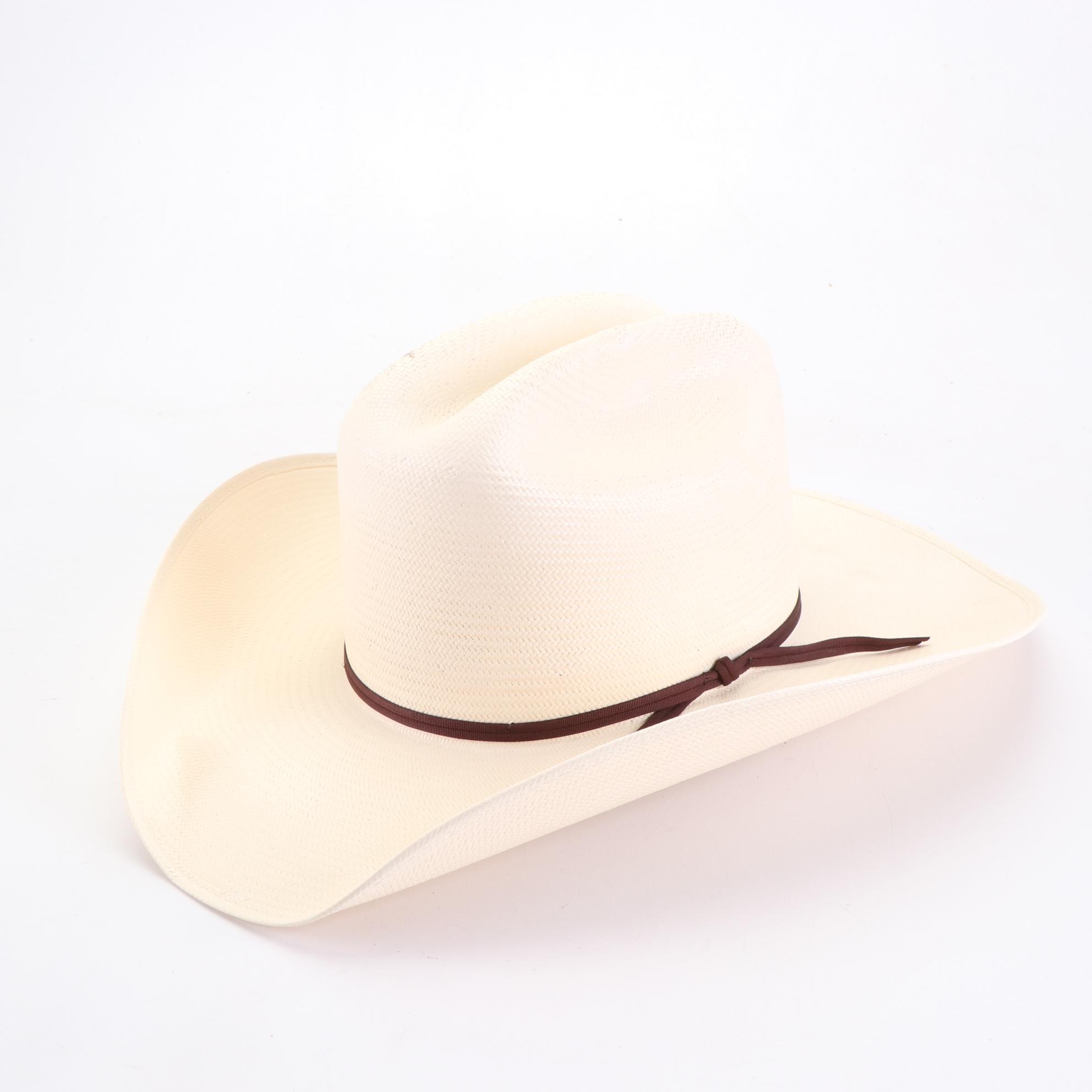 Bailey 50X Beaver Fur Felt and 20X Shantung Straw Western Hats
