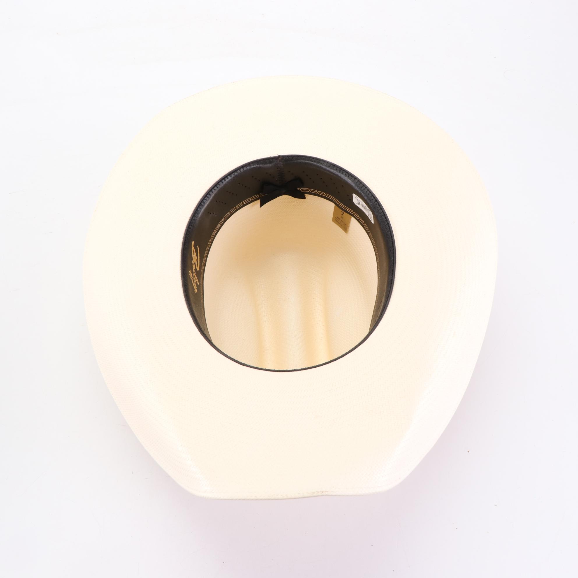 Bailey 50X Beaver Fur Felt and 20X Shantung Straw Western Hats