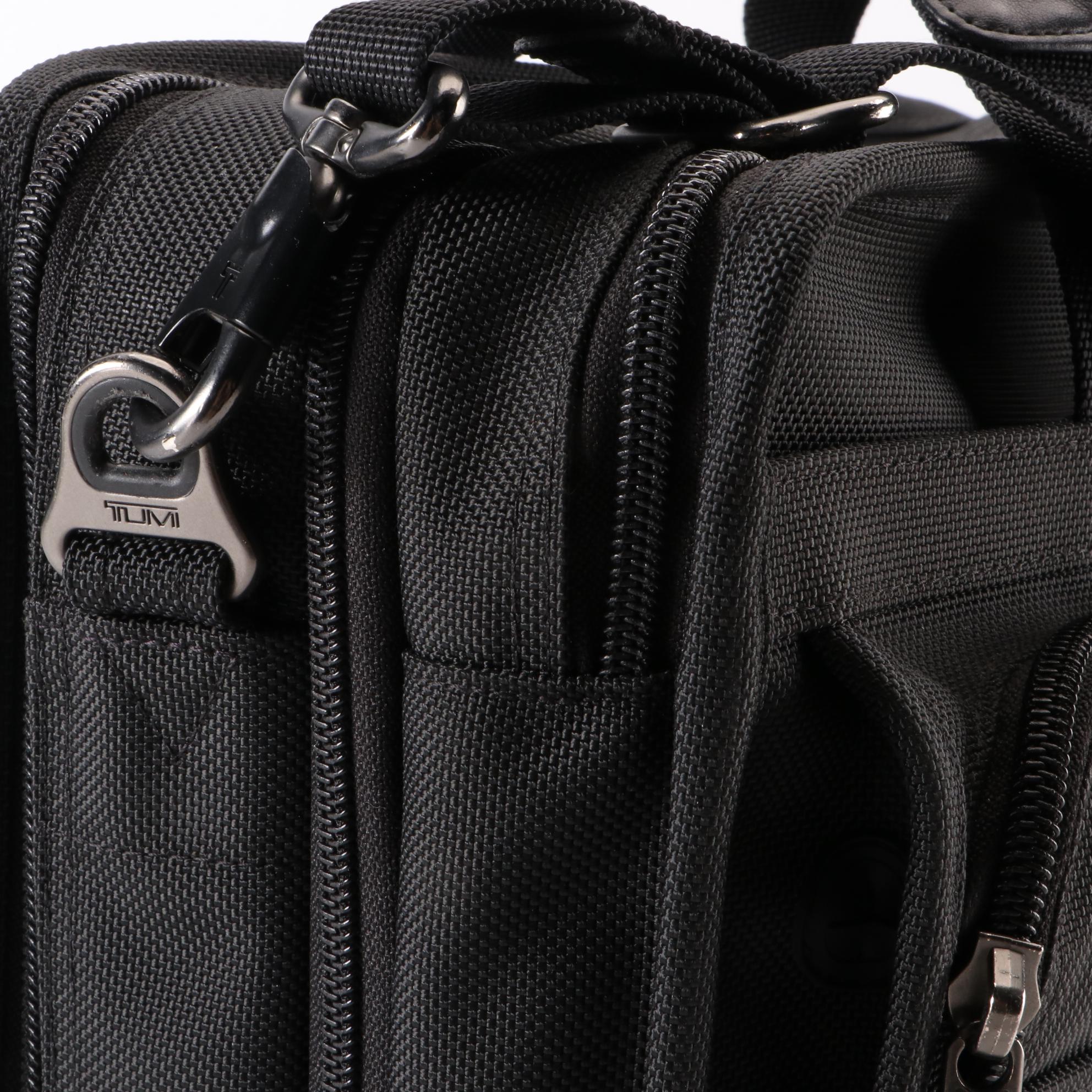 Tumi Rolling Briefcase and Expandable Organizer Laptop Bag in Ballistic Nylon