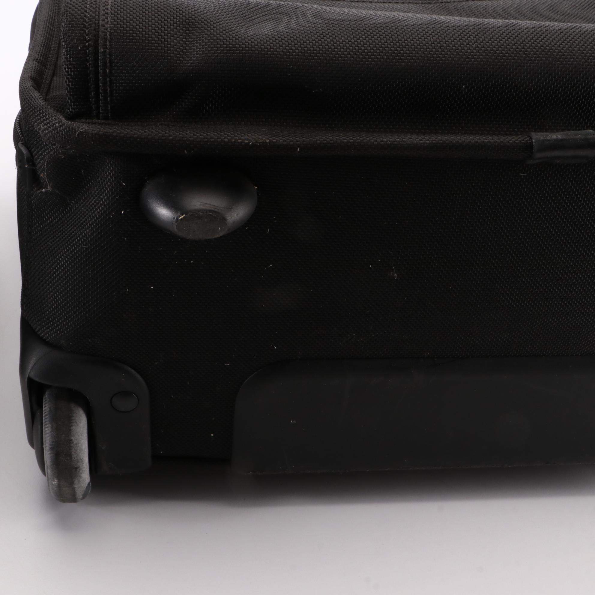 Tumi Rolling Briefcase and Expandable Organizer Laptop Bag in Ballistic Nylon