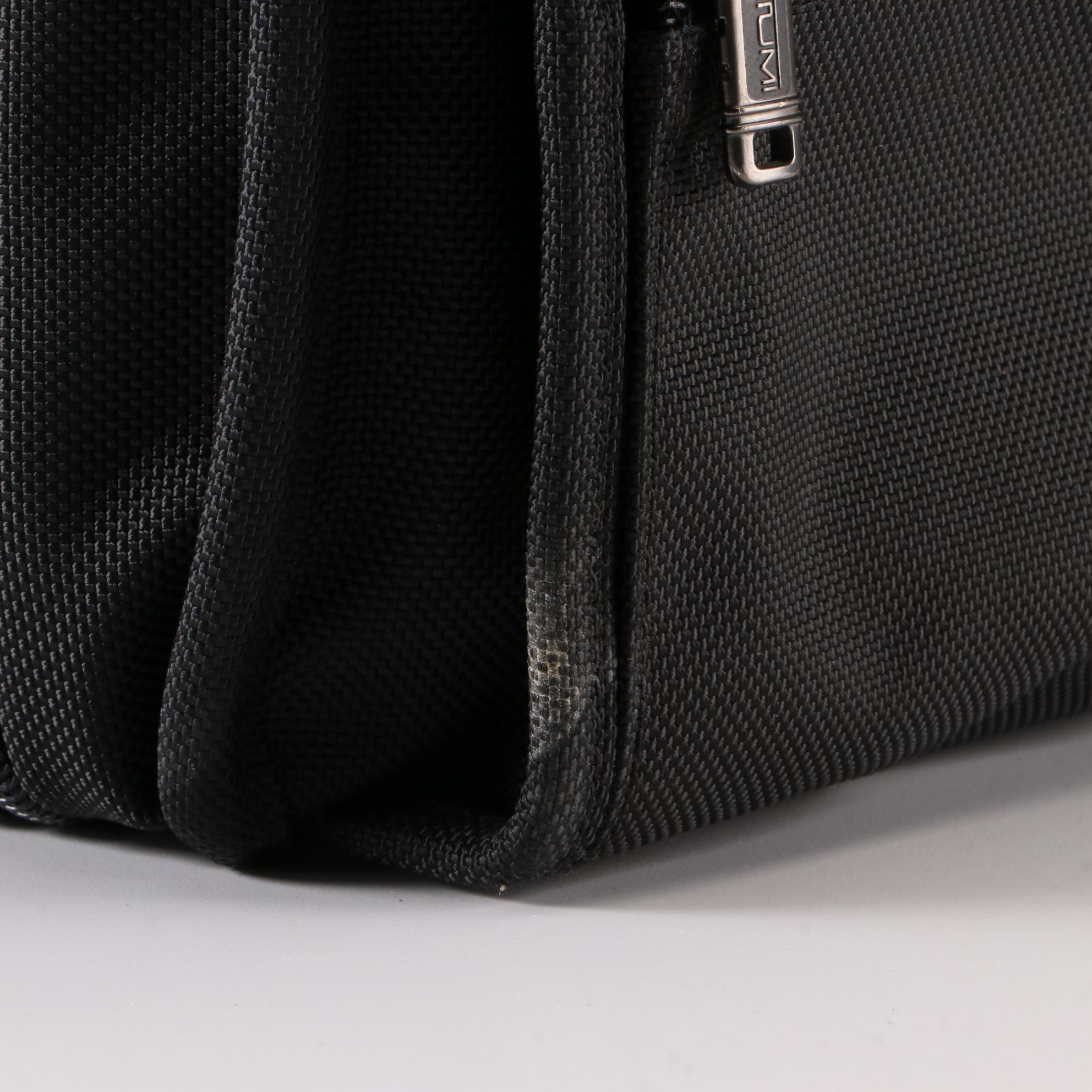 Tumi Rolling Briefcase and Expandable Organizer Laptop Bag in Ballistic Nylon