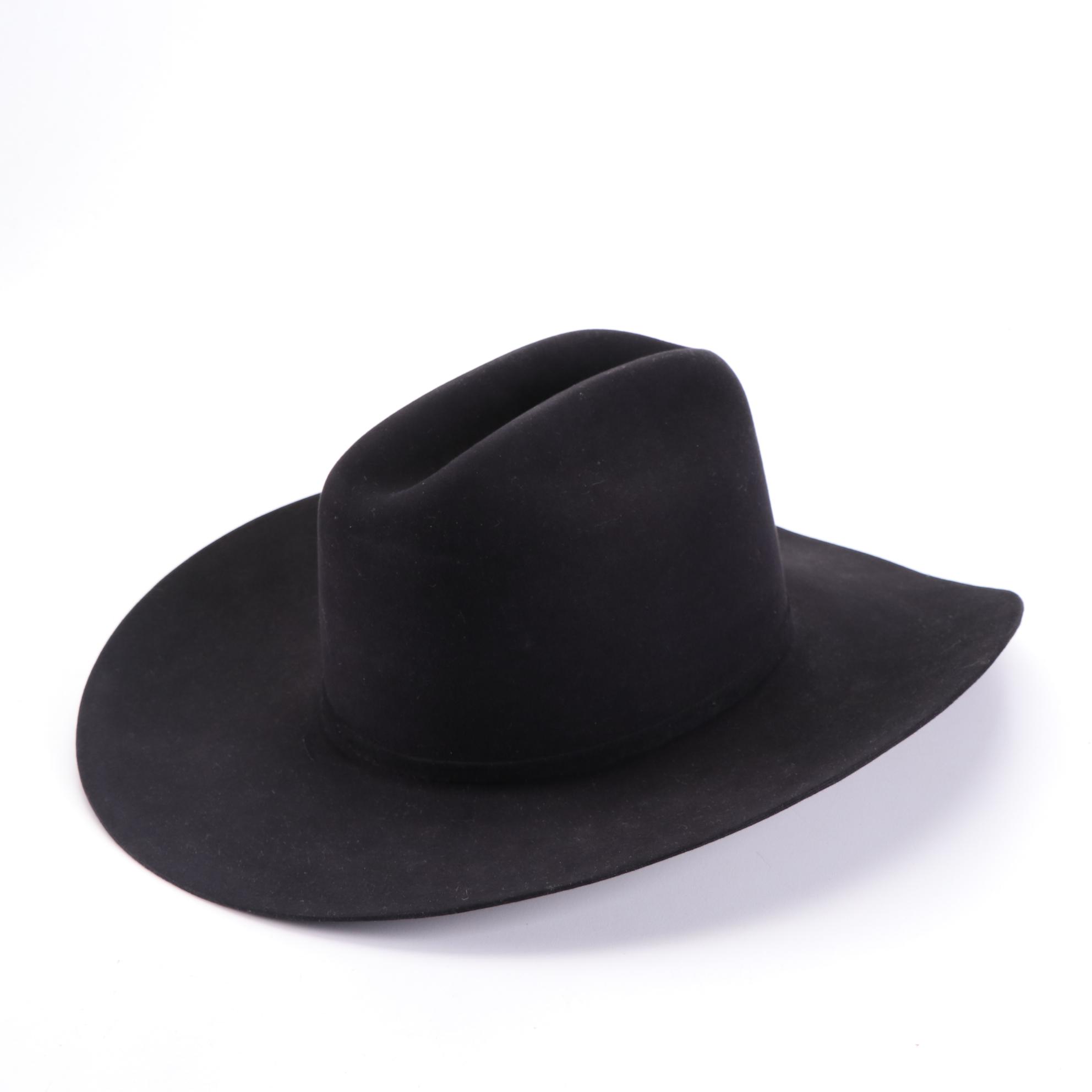 Rodeo King PRO-20X Beaver Fur Felt Western Hat with Hat Box