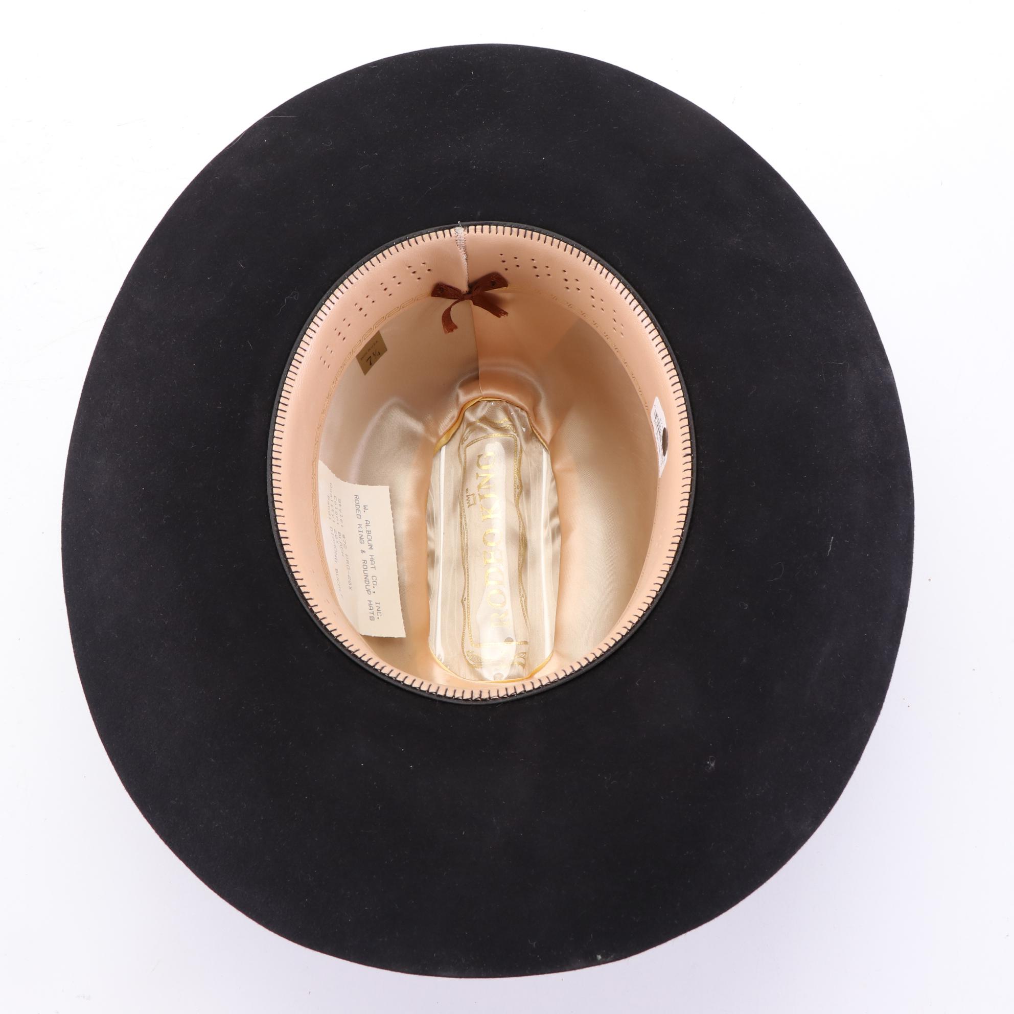 Rodeo King PRO-20X Beaver Fur Felt Western Hat with Hat Box