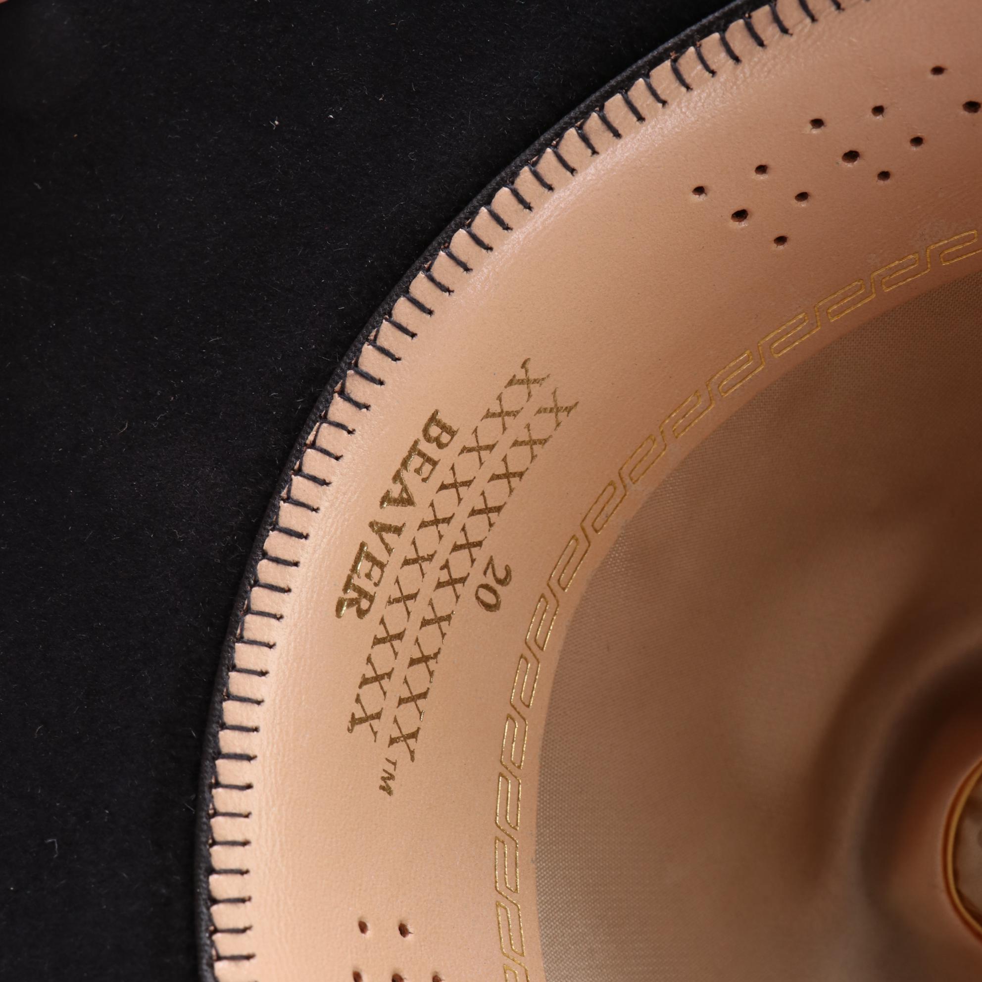 Rodeo King PRO-20X Beaver Fur Felt Western Hat with Hat Box