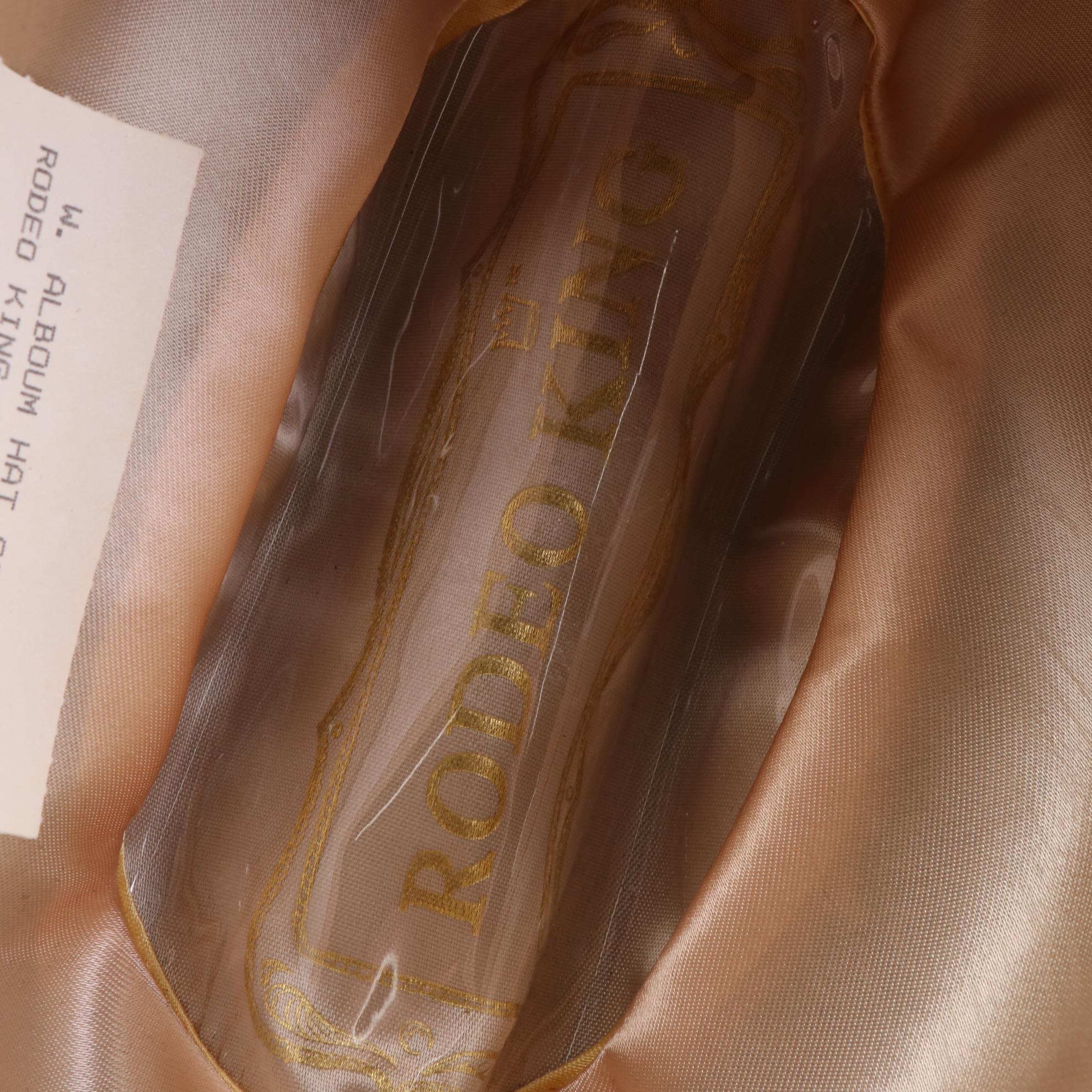 Rodeo King PRO-20X Beaver Fur Felt Western Hat with Hat Box