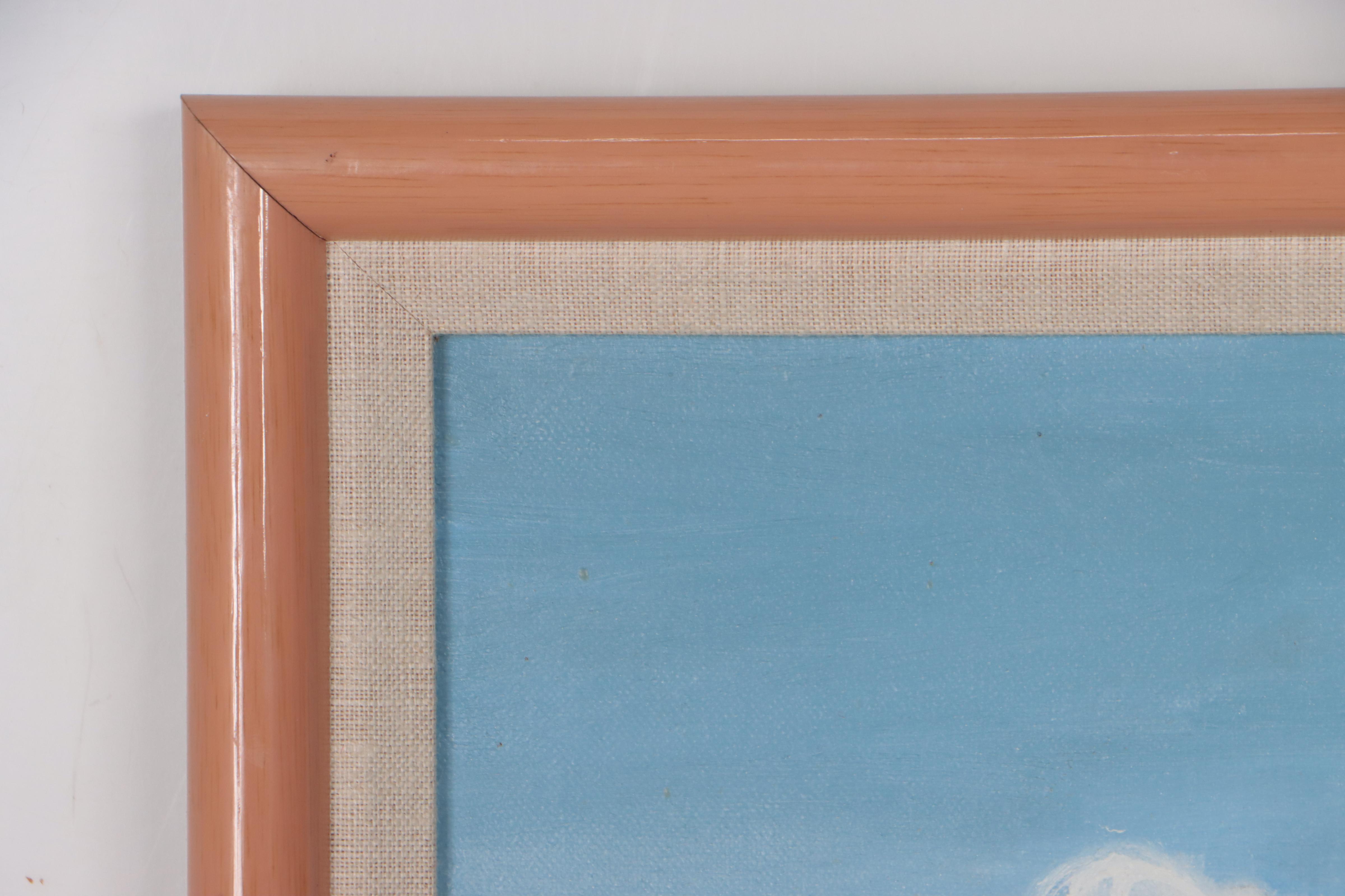 Southwestern Ranch Landscape Oil Painting