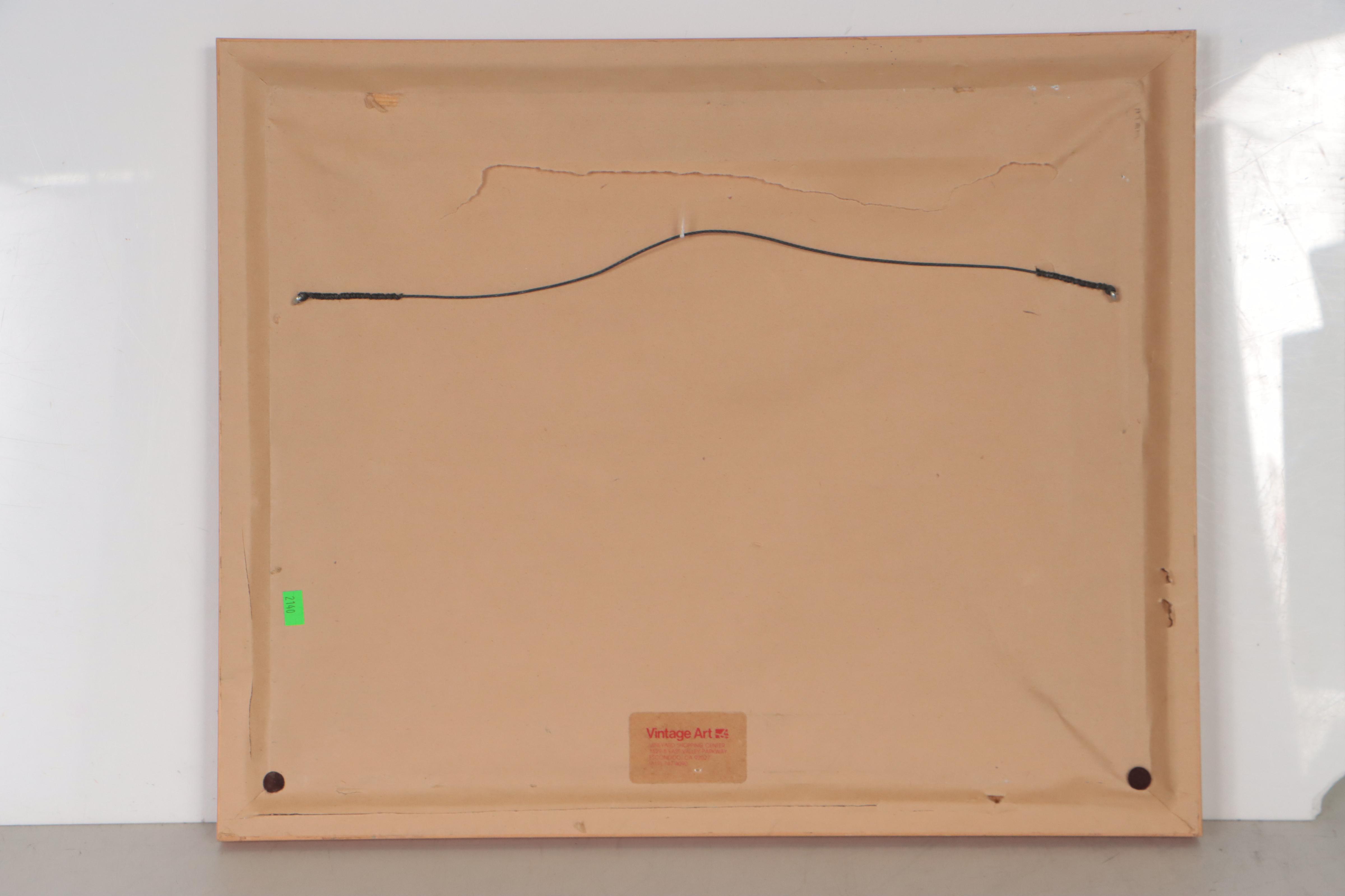 Southwestern Ranch Landscape Oil Painting