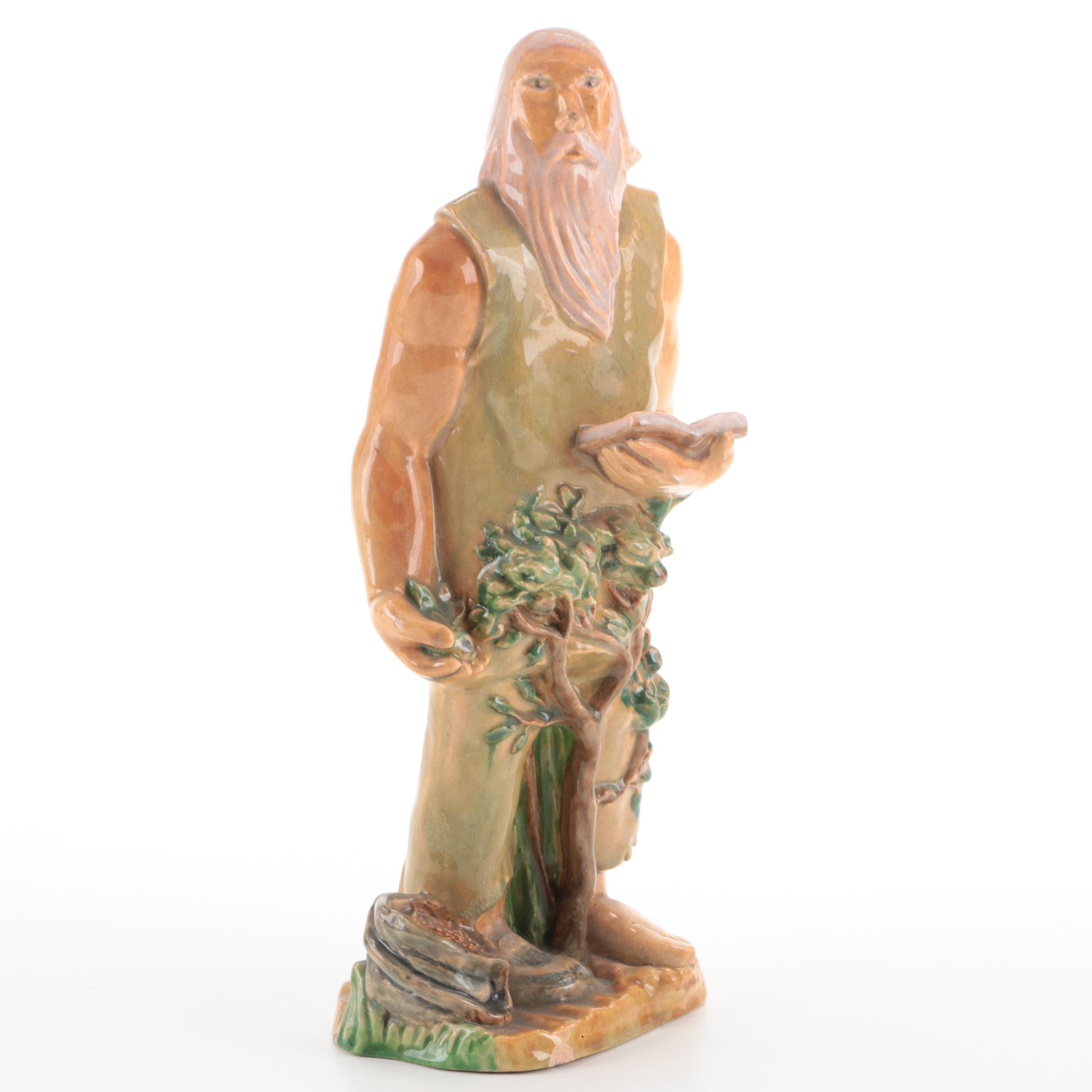 Nils Hanson for the Federal Arts Project, #1 Ceramic Figure of Johnny Appleseed