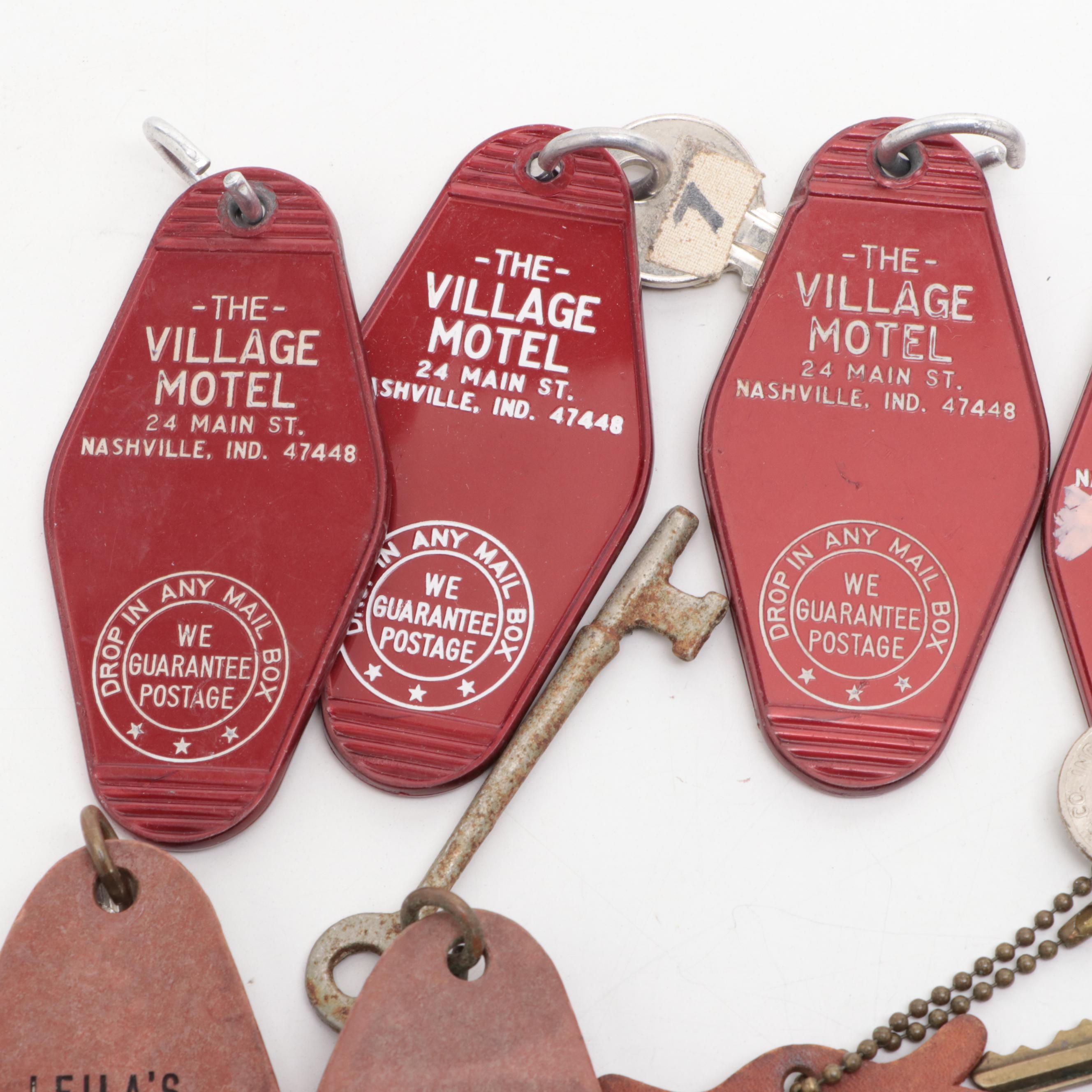 Eagle Lock Co., Village Motel and Other Keys, Keychains and More