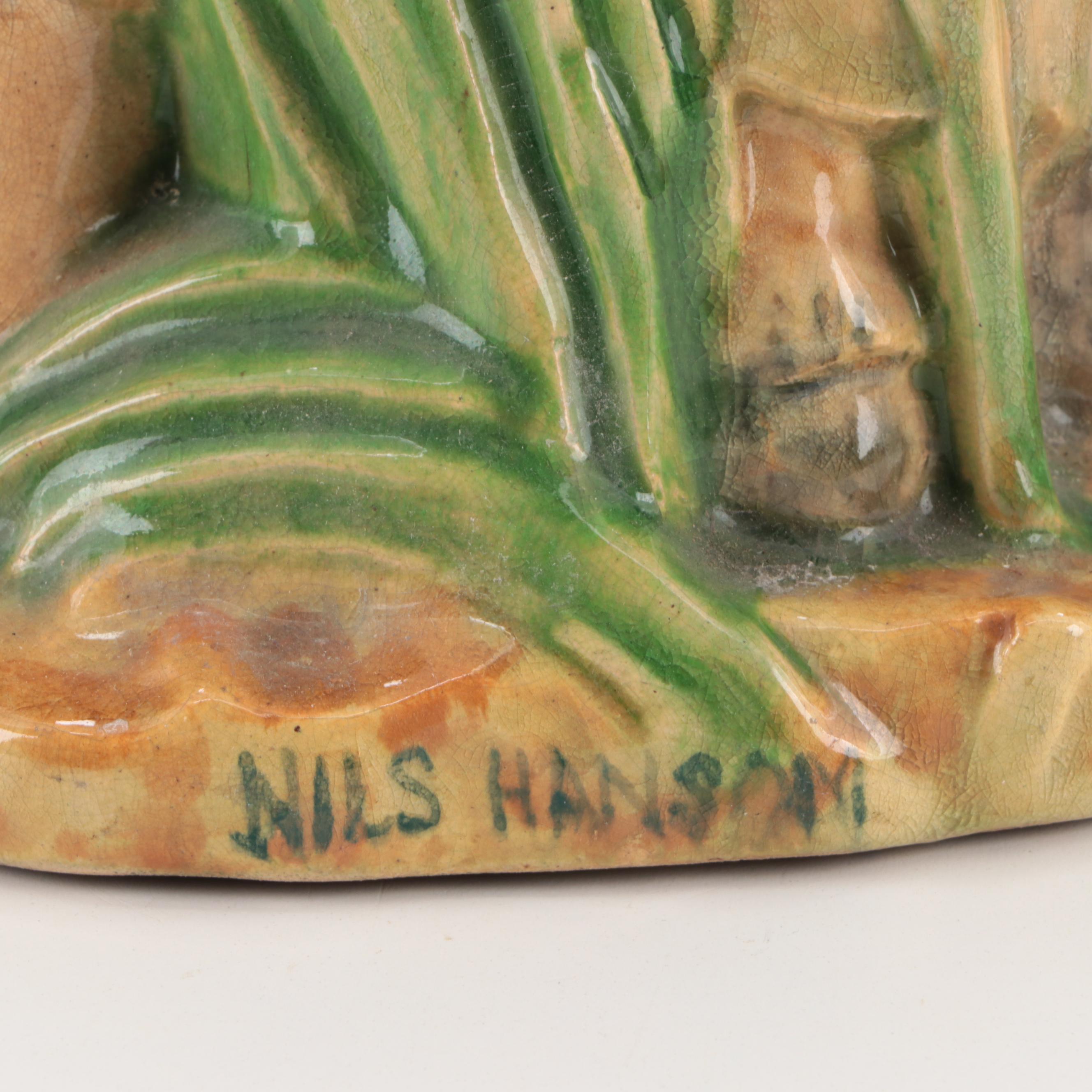 Nils Hanson for the Federal Arts Project, #1 Ceramic Figure of Johnny Appleseed