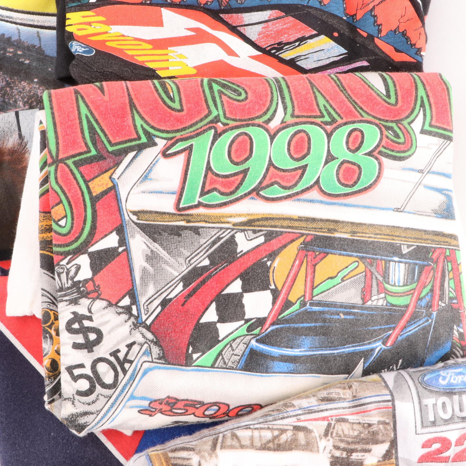 NASCAR Racing Graphic T-Shirts Including Vintage and More