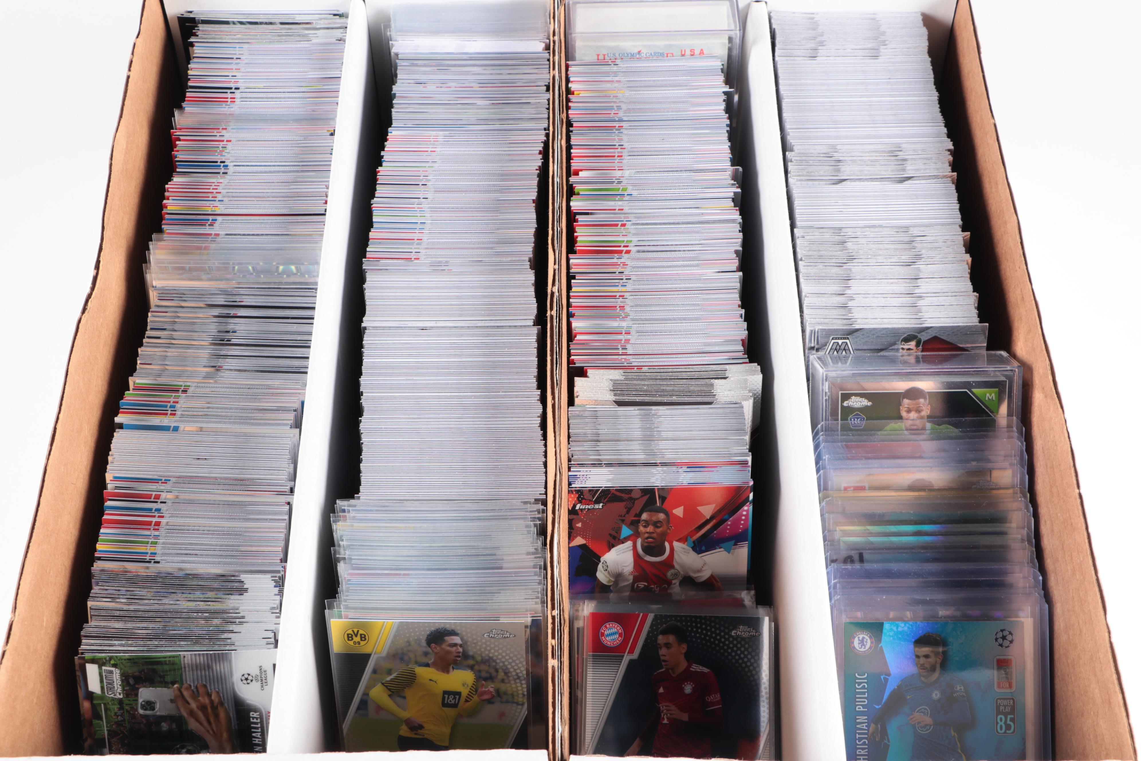 Panini, Topps Soccer Cards With Ronaldo, Mbappe, Neymar Jr., More, 2020s