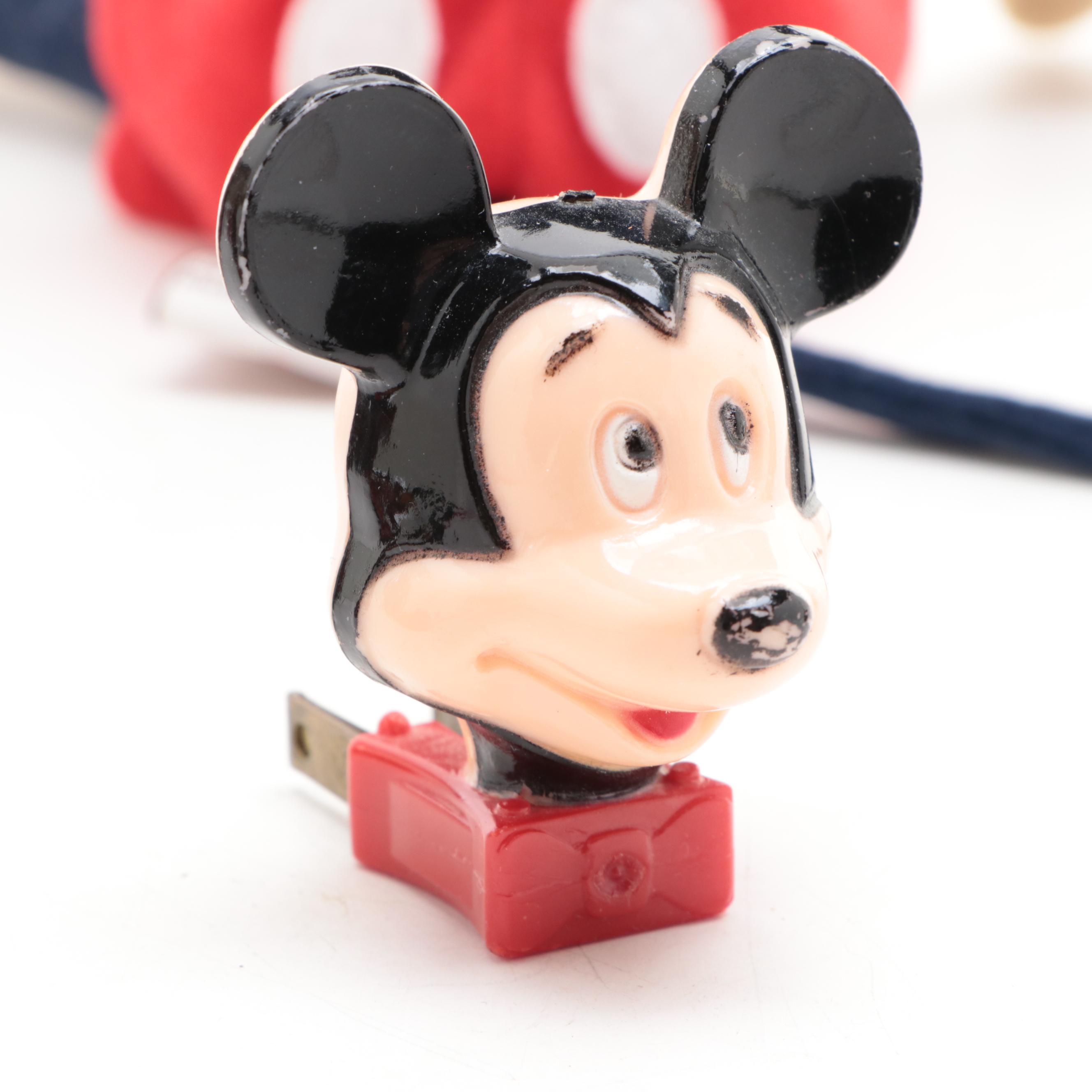 Mickey Mouse Stuffed Animal, Bobber, Night Light and More Toys