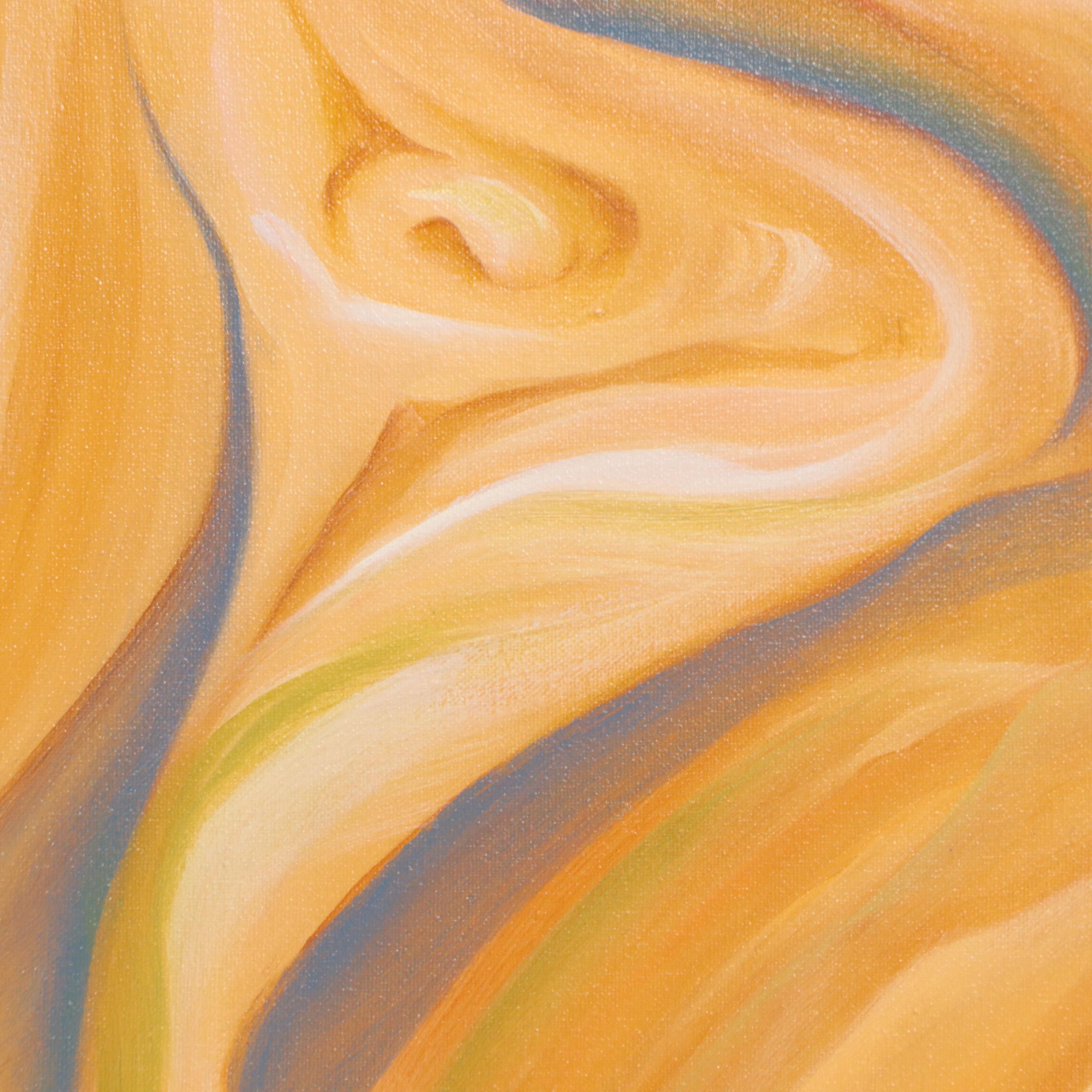 Deborah Bigeleisen Abstract Oil Painting "Untitled No. 13," 2010