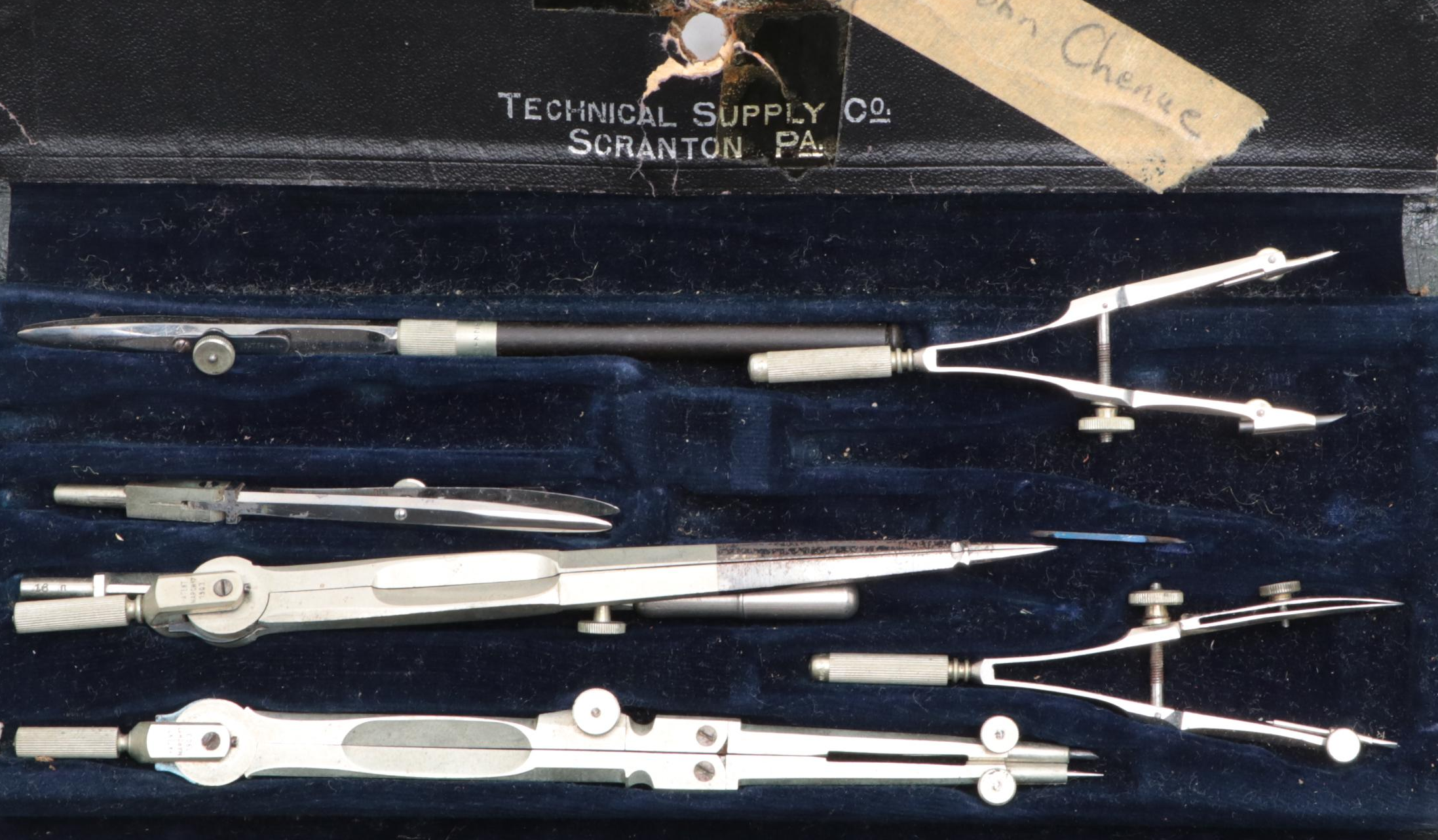 Takeda and Technical Supply Co. Drafting Sets