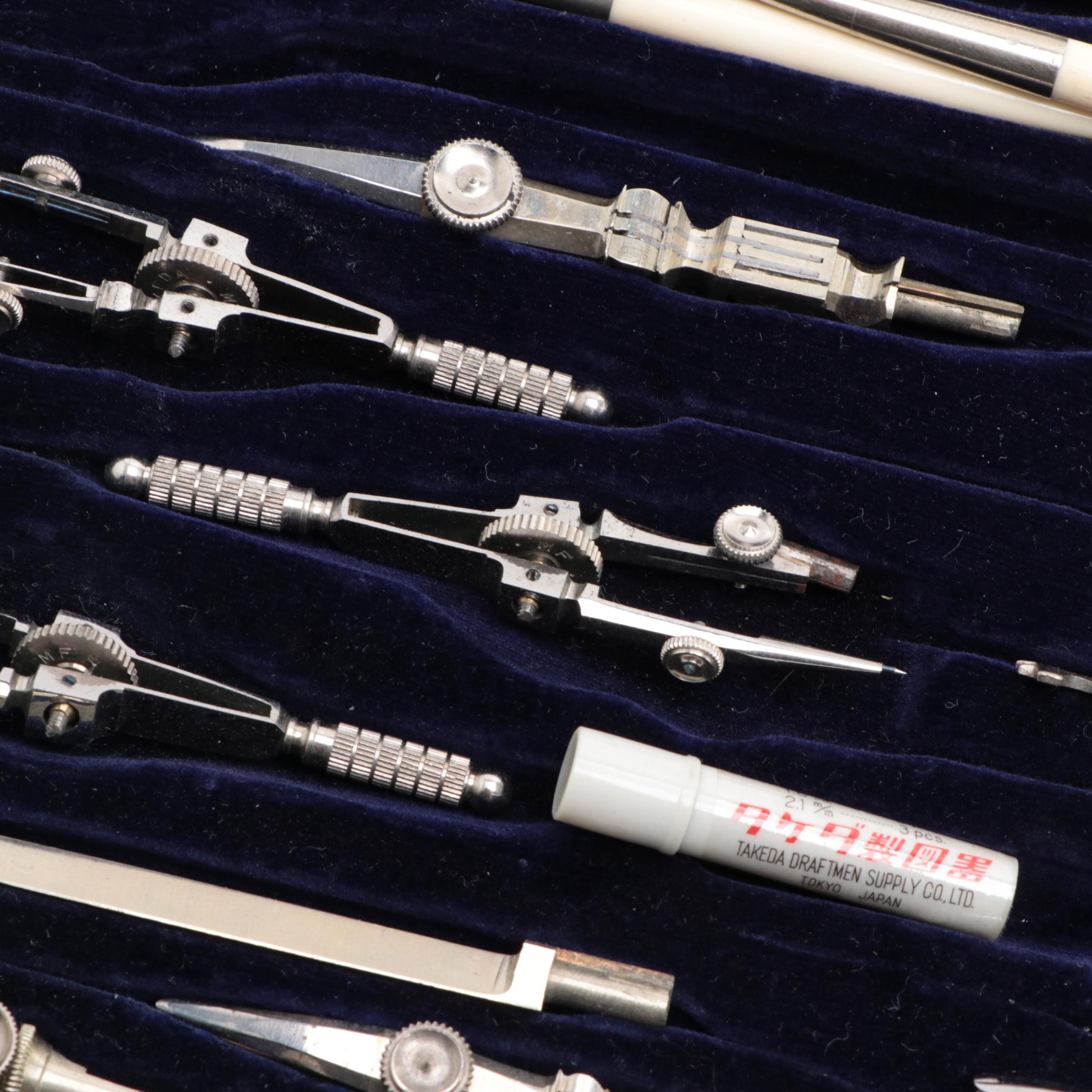 Takeda and Technical Supply Co. Drafting Sets