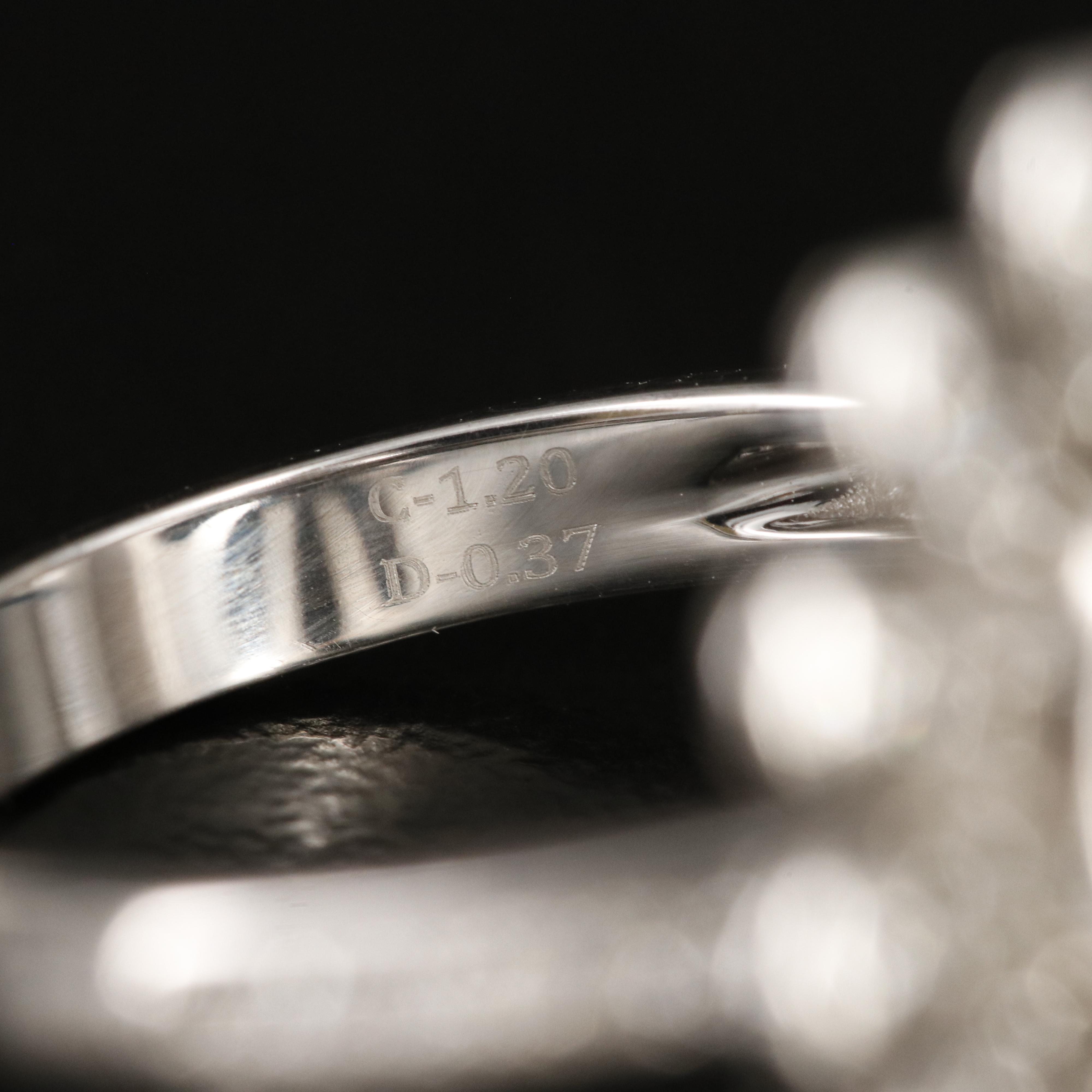 Chromia Jewelry 18K Cat's Eye Chrysoberyl and Diamond Flower Ring