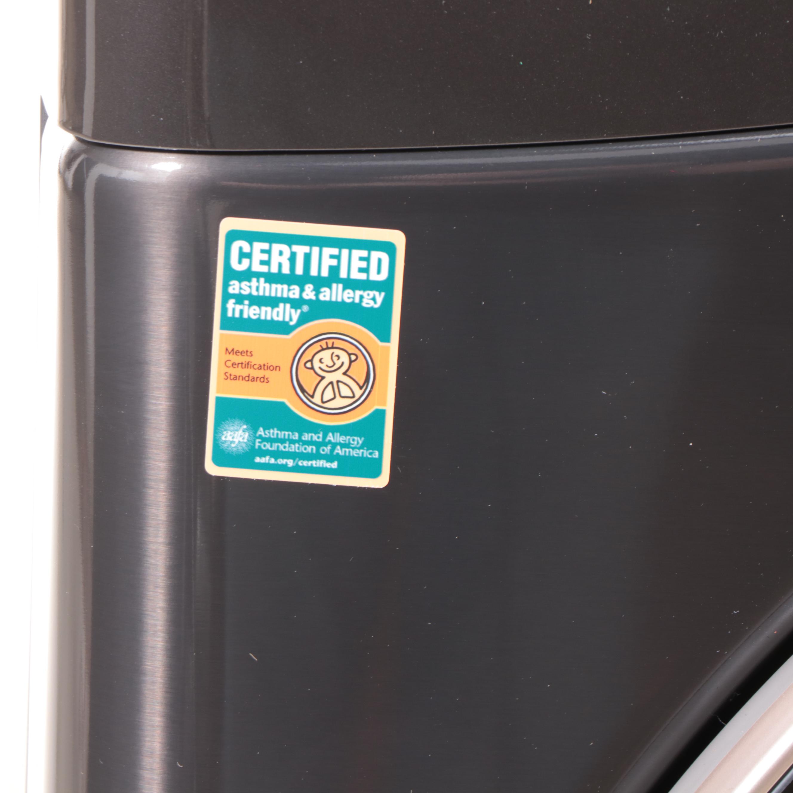 LG 4.5 Cu. Ft. Black Ultra Large Capacity Smart Wi-Fi Enabled Front Load Washer