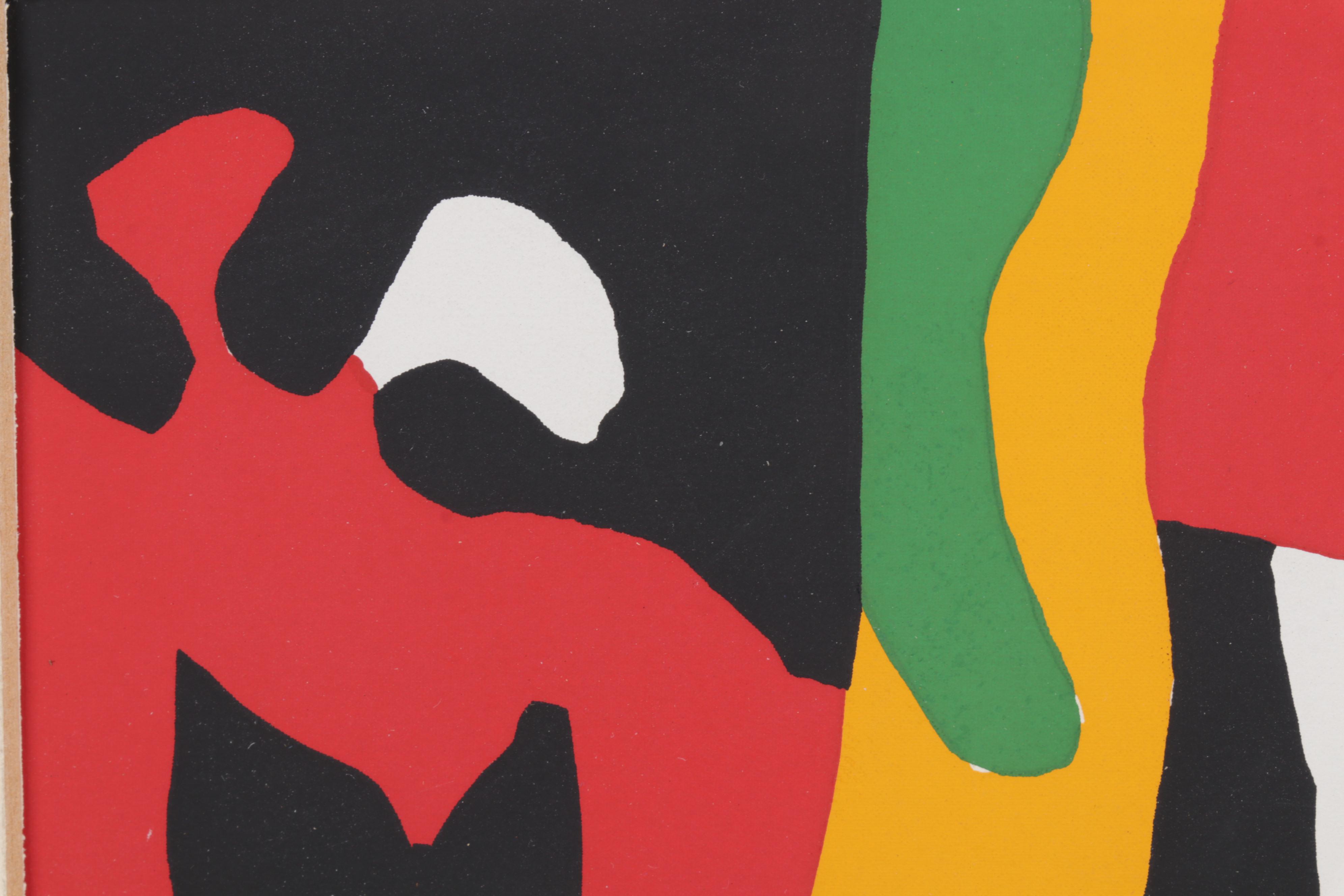 Serigraph After Stuart Davis "Ten Works x Ten Painters" Series, Circa 1964