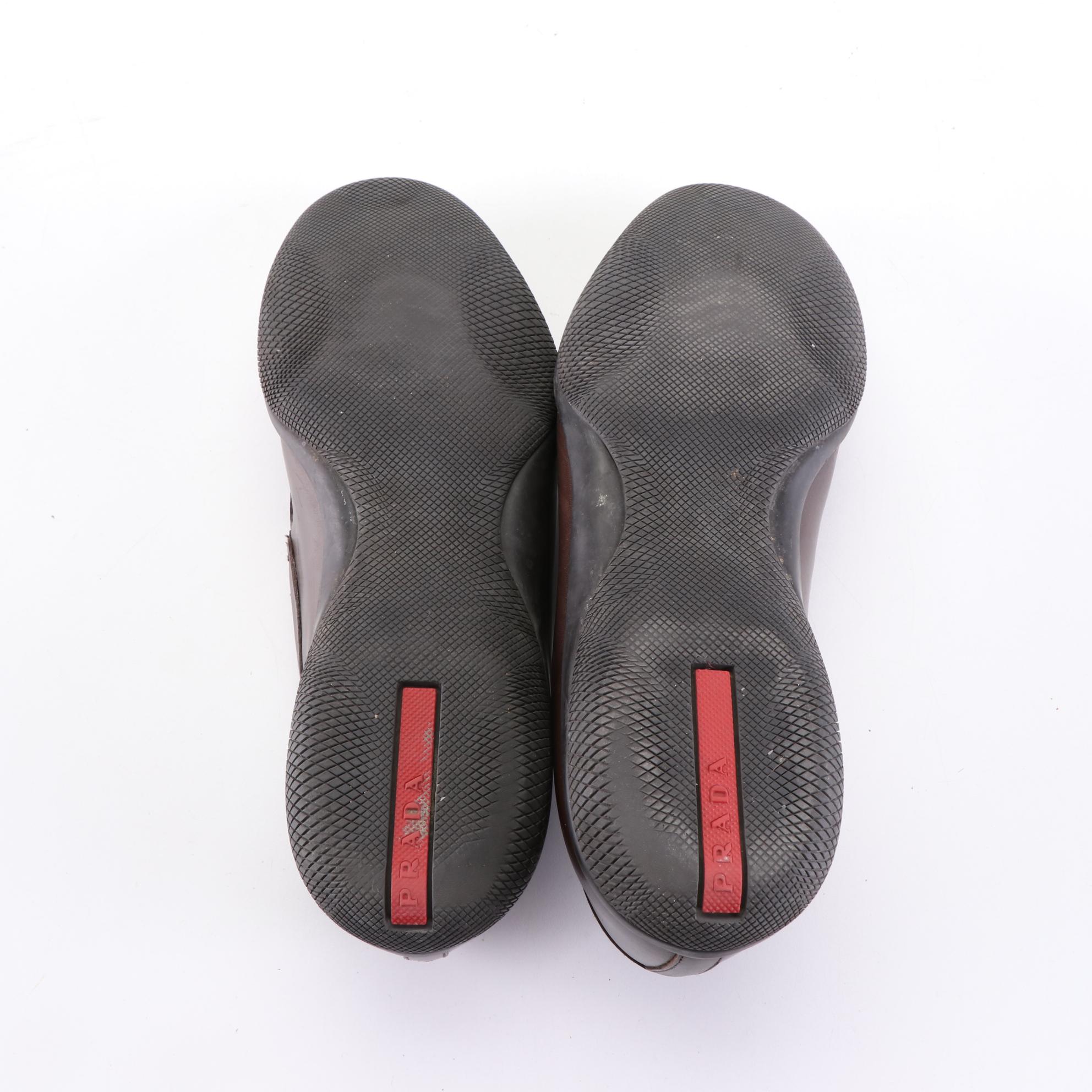 Men's Gucci and Prada Sport Leather Loafers