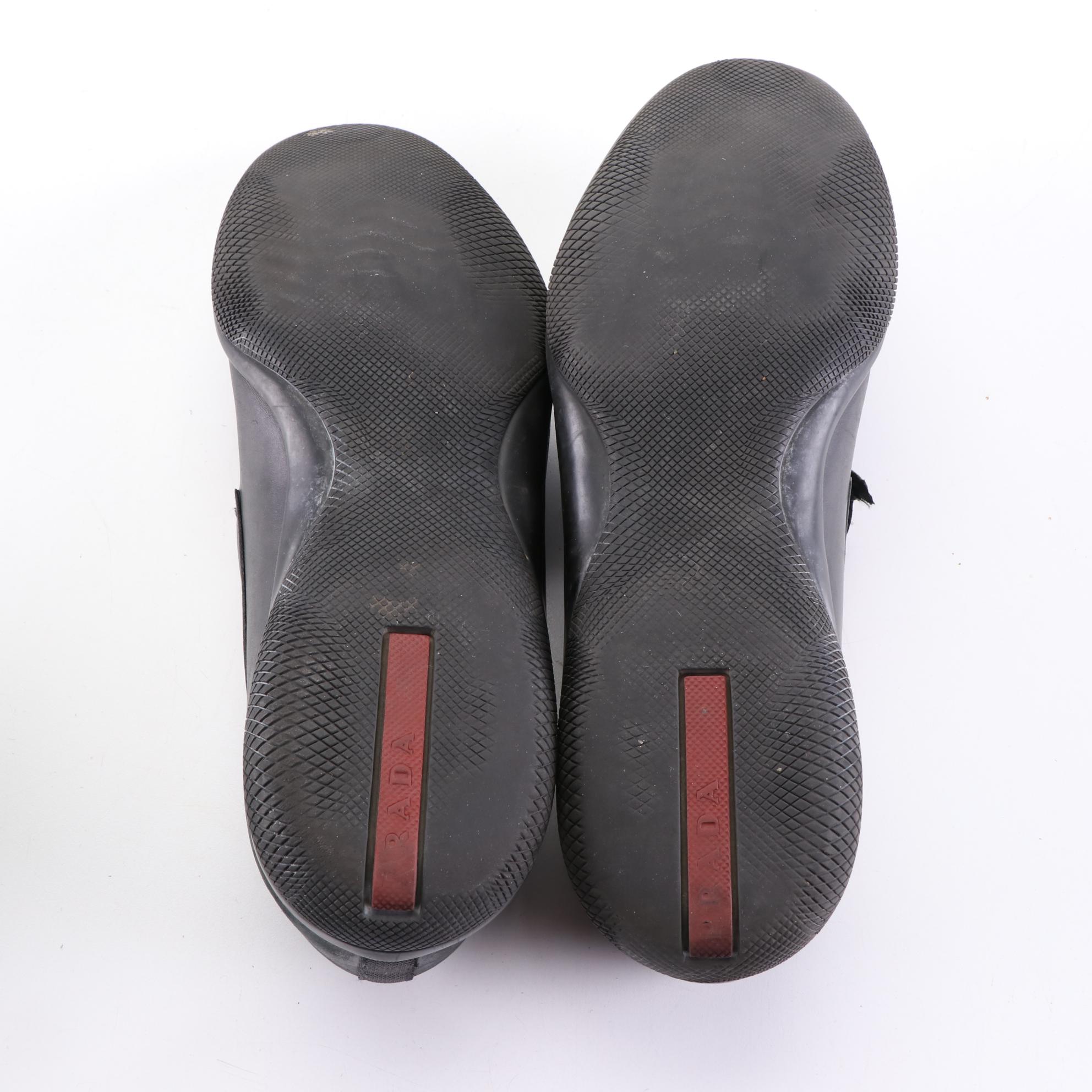 Men's Gucci and Prada Sport Leather Loafers