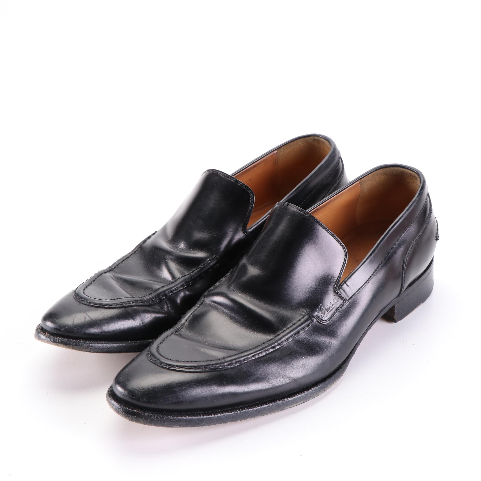 Men's Gucci and Prada Sport Leather Loafers
