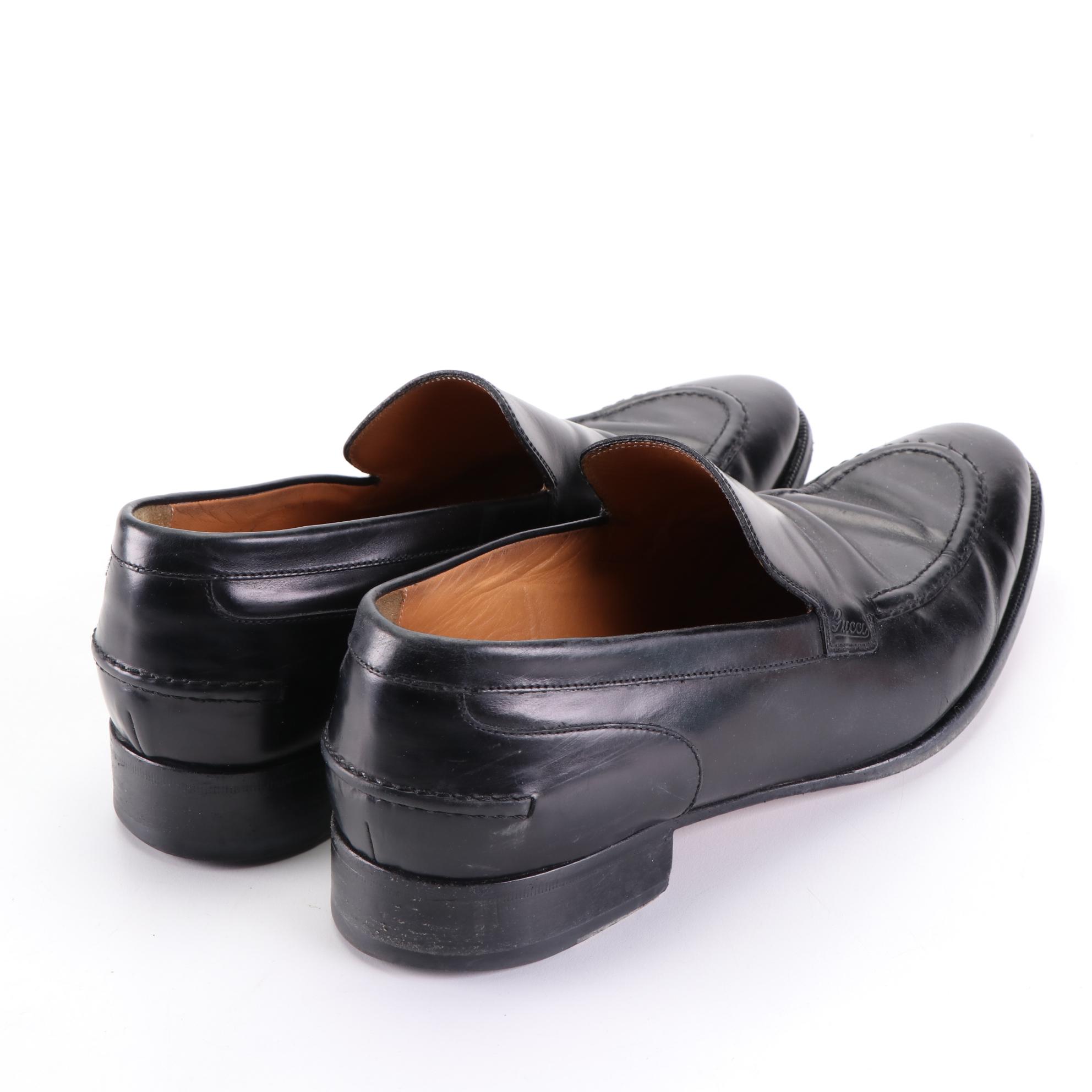 Men's Gucci and Prada Sport Leather Loafers