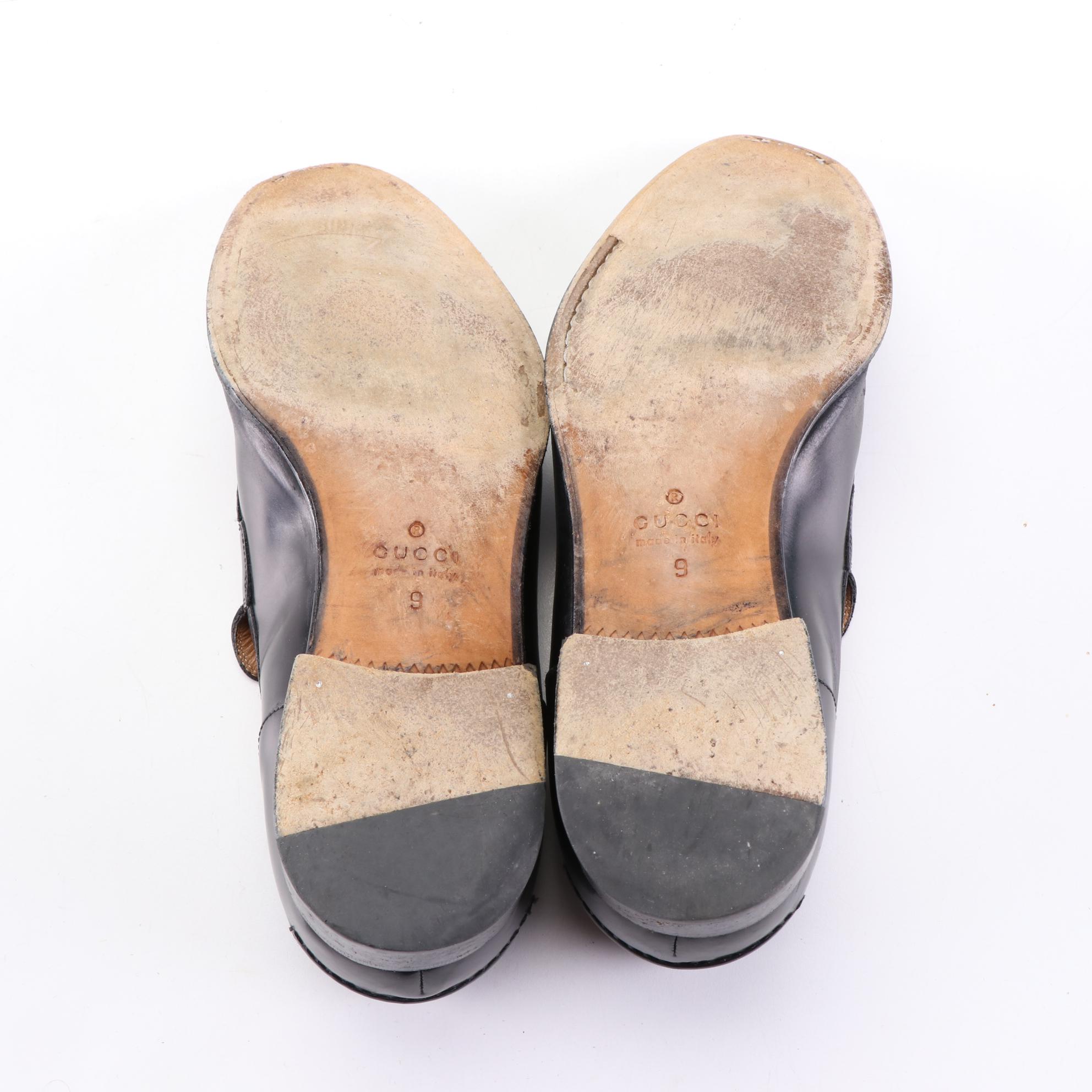 Men's Gucci and Prada Sport Leather Loafers