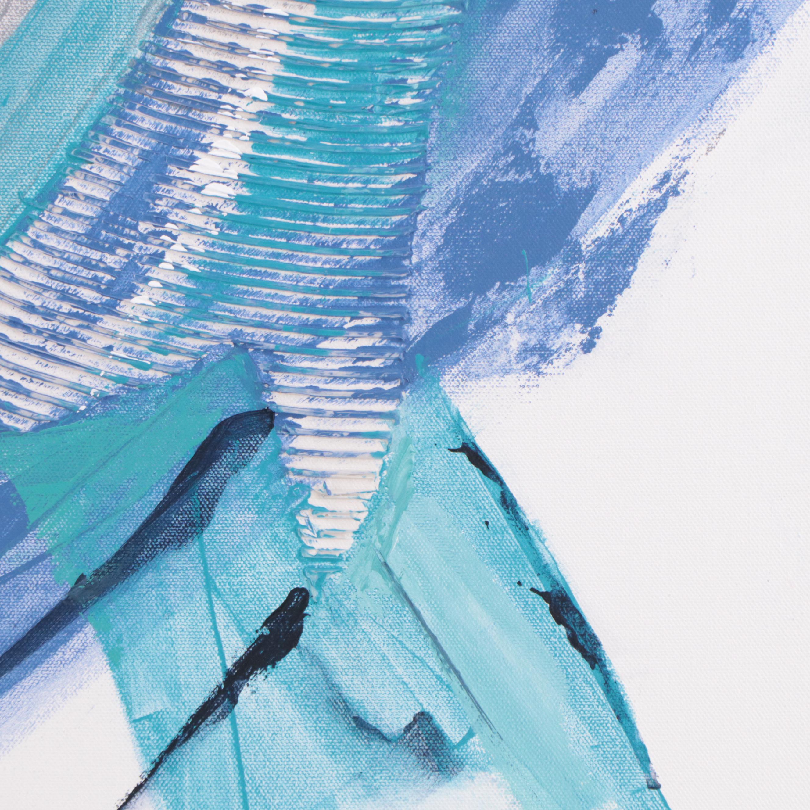 Deborah Bigeleisen Abstract Acrylic Painting "Energy in Motion"