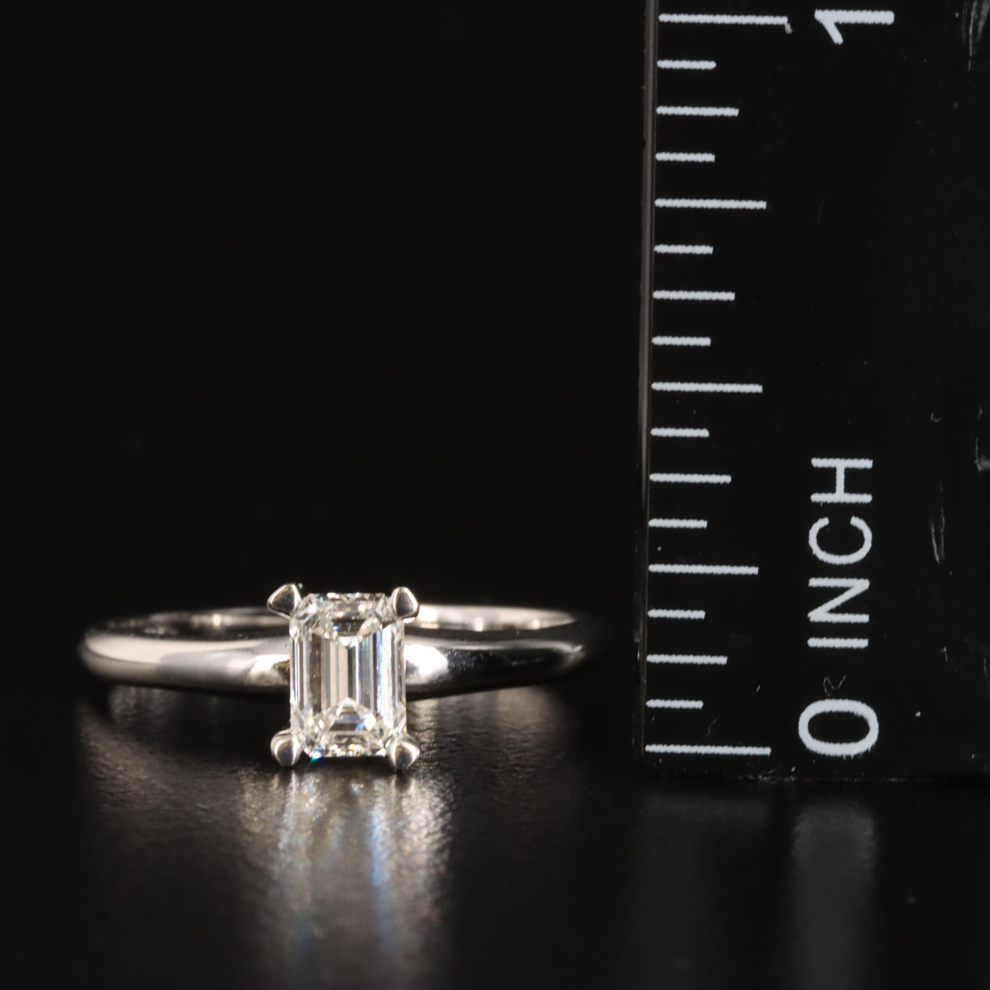 14K 0.50 CT Lab Grown Diamond Solitaire Ring