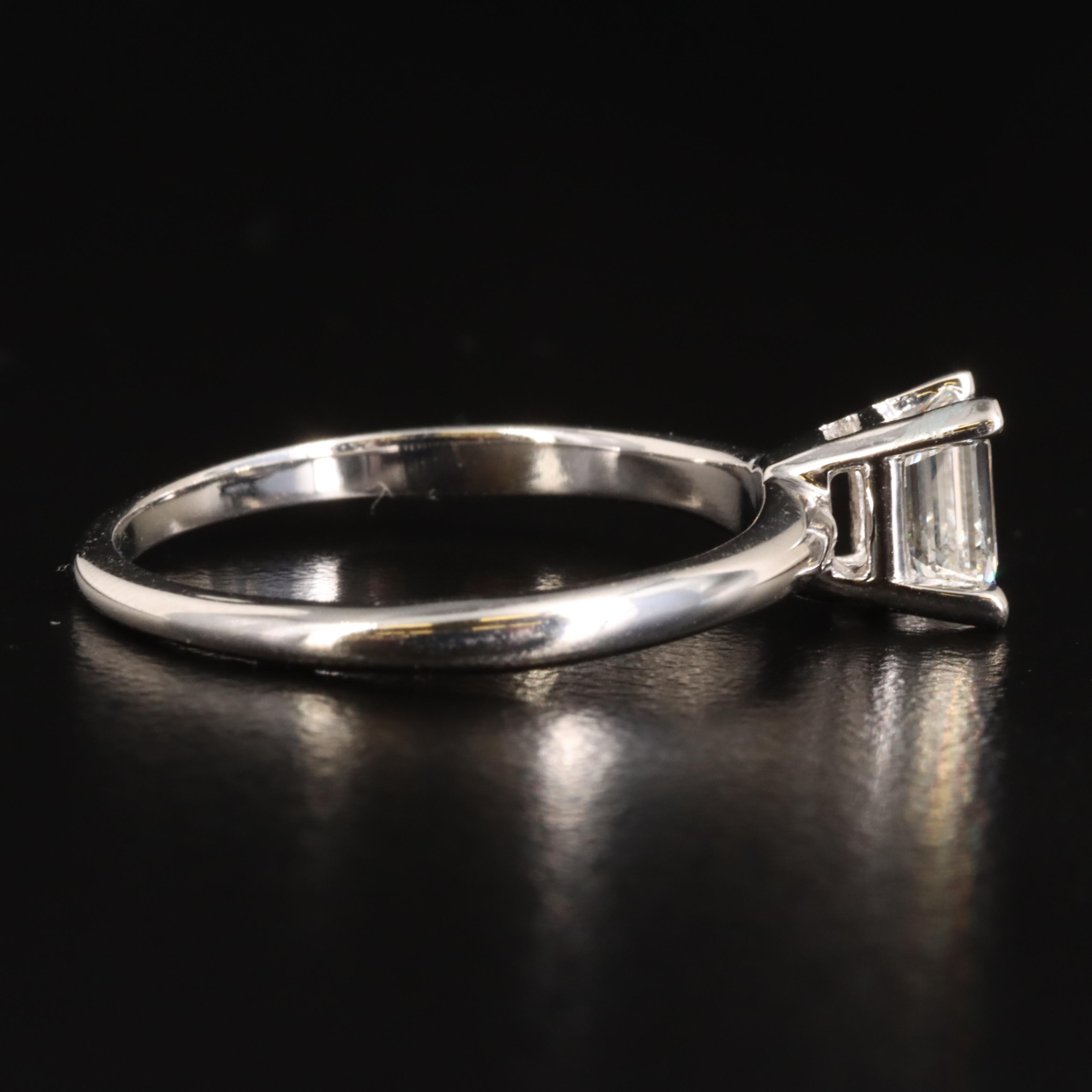 14K 0.50 CT Lab Grown Diamond Solitaire Ring