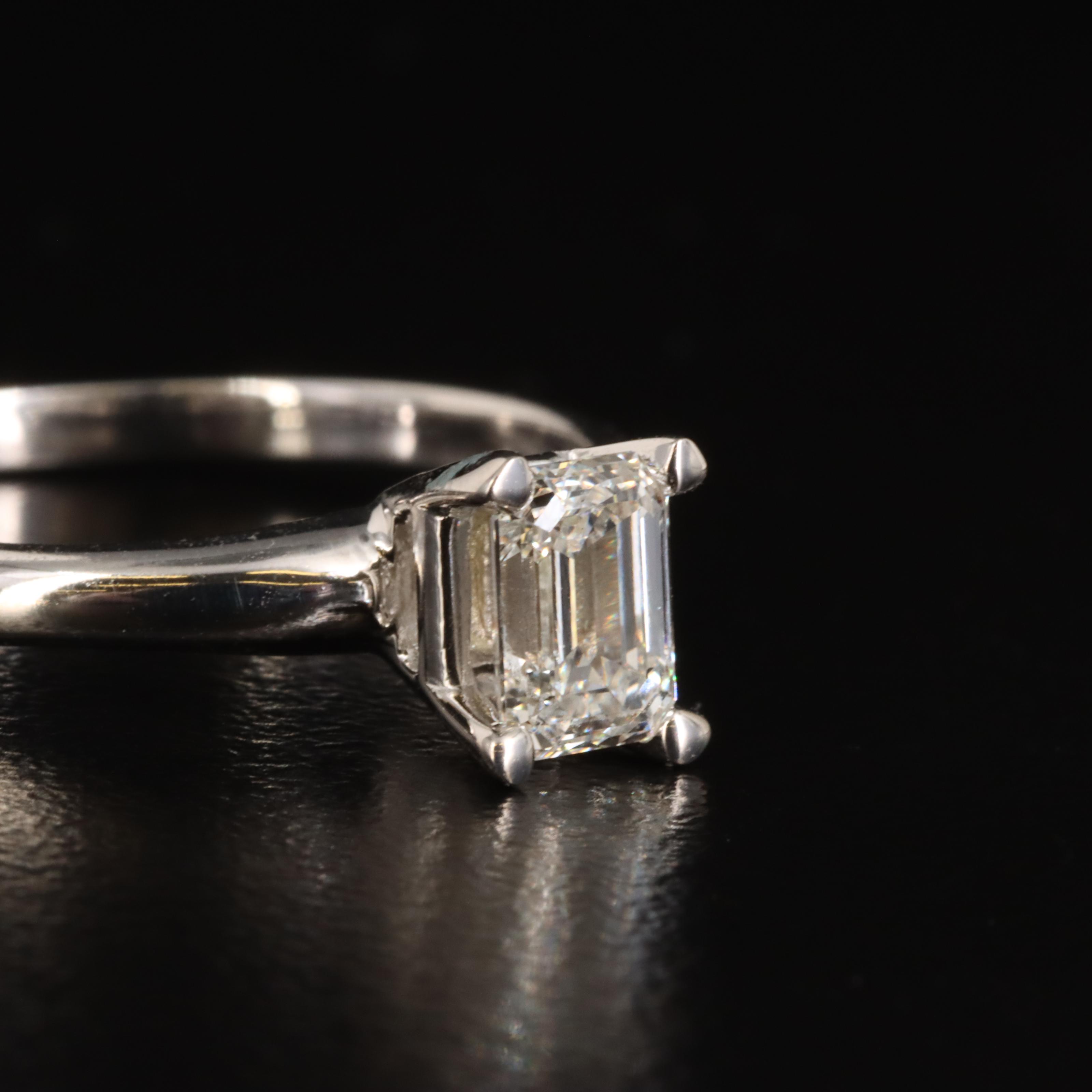 14K 0.50 CT Lab Grown Diamond Solitaire Ring