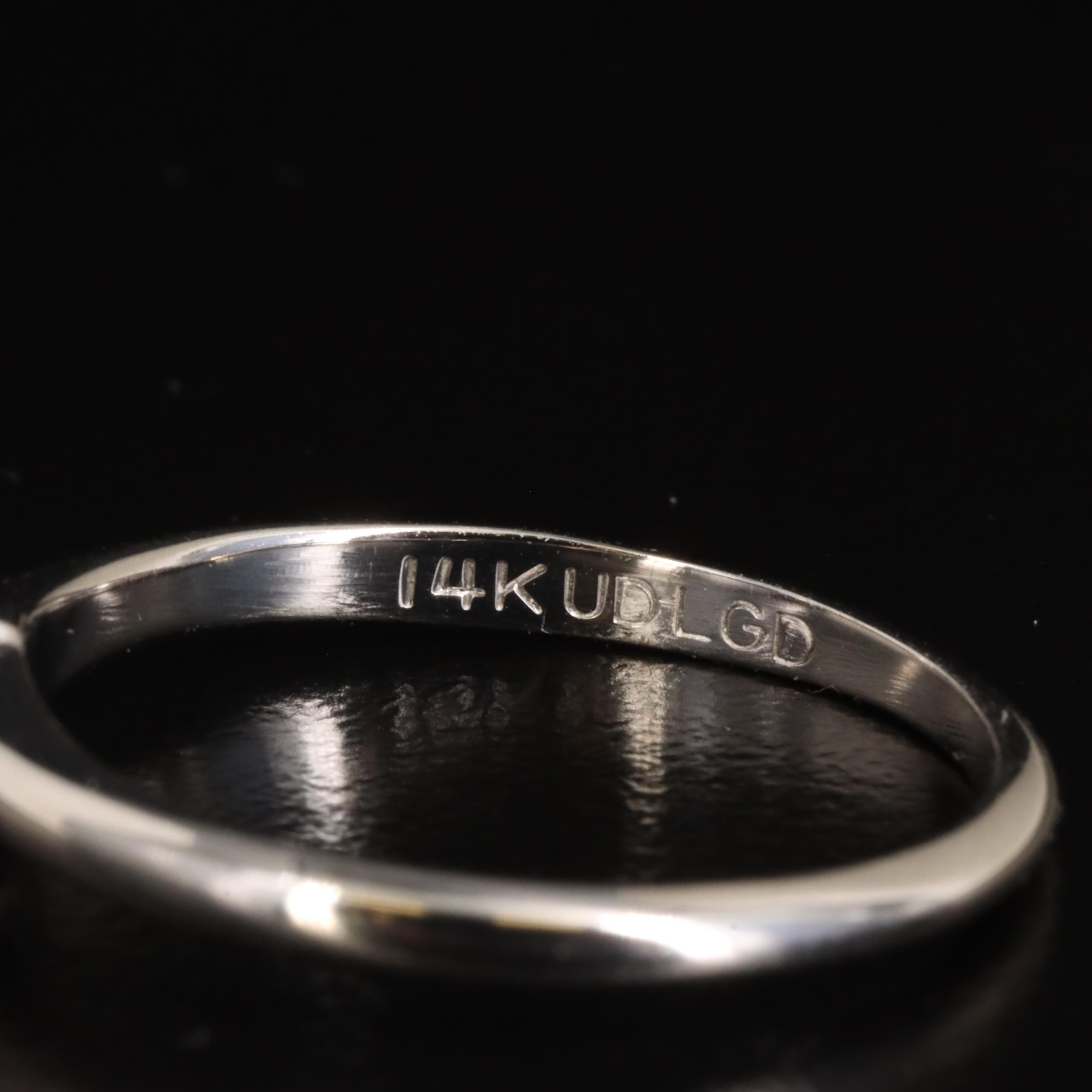 14K 0.50 CT Lab Grown Diamond Solitaire Ring